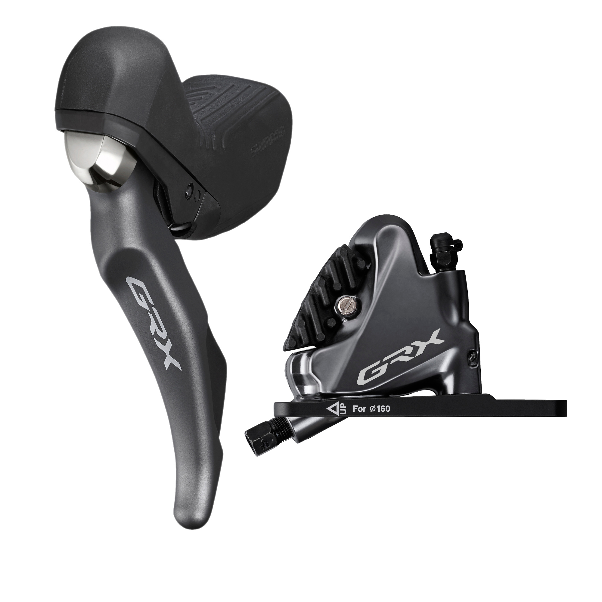 Shimano GRX ST-RX810 Schaltbremshebel & BR-RX810 Scheibenbremse