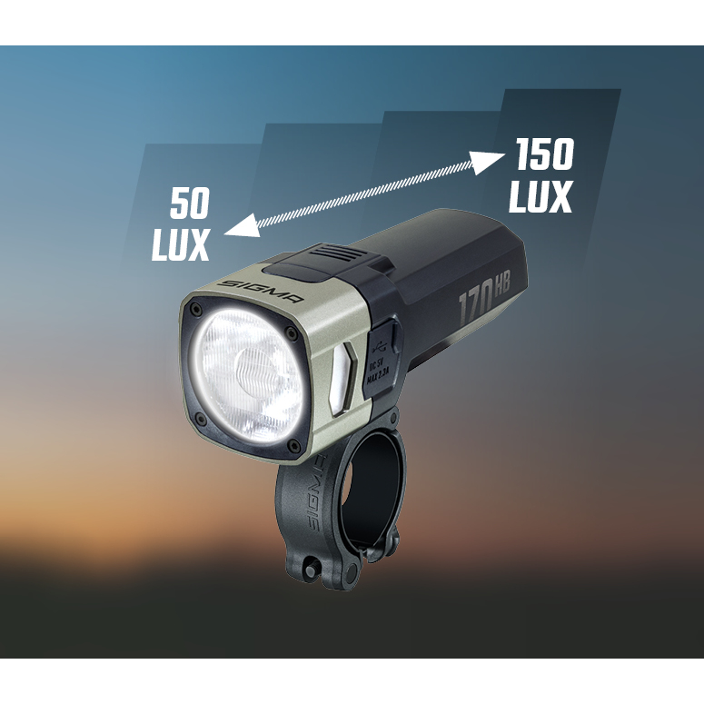 Sigma Aura 170 HB Link Fahrradlicht