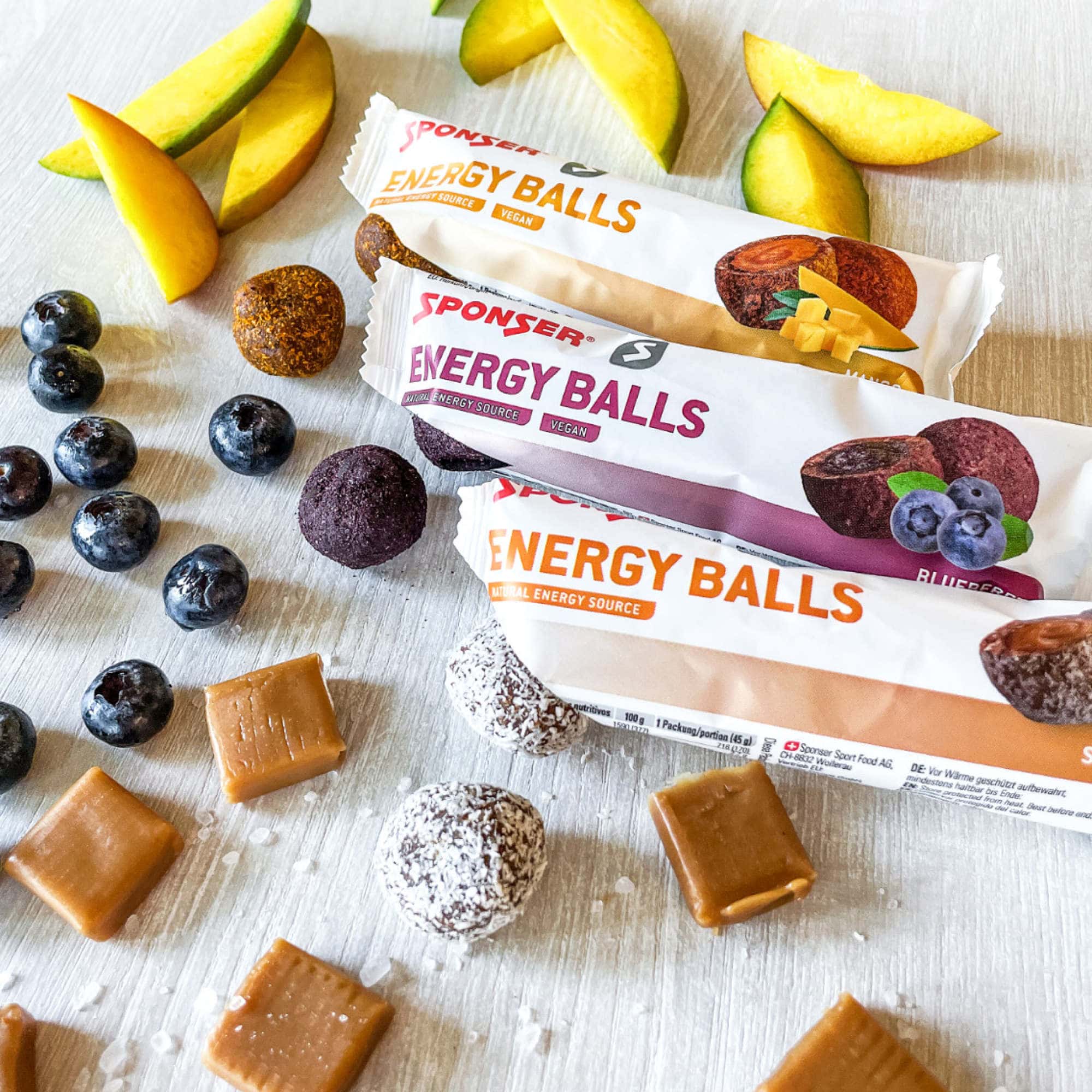 Sponser Energy Balls Energiebällchen Box (18 x 45 g)