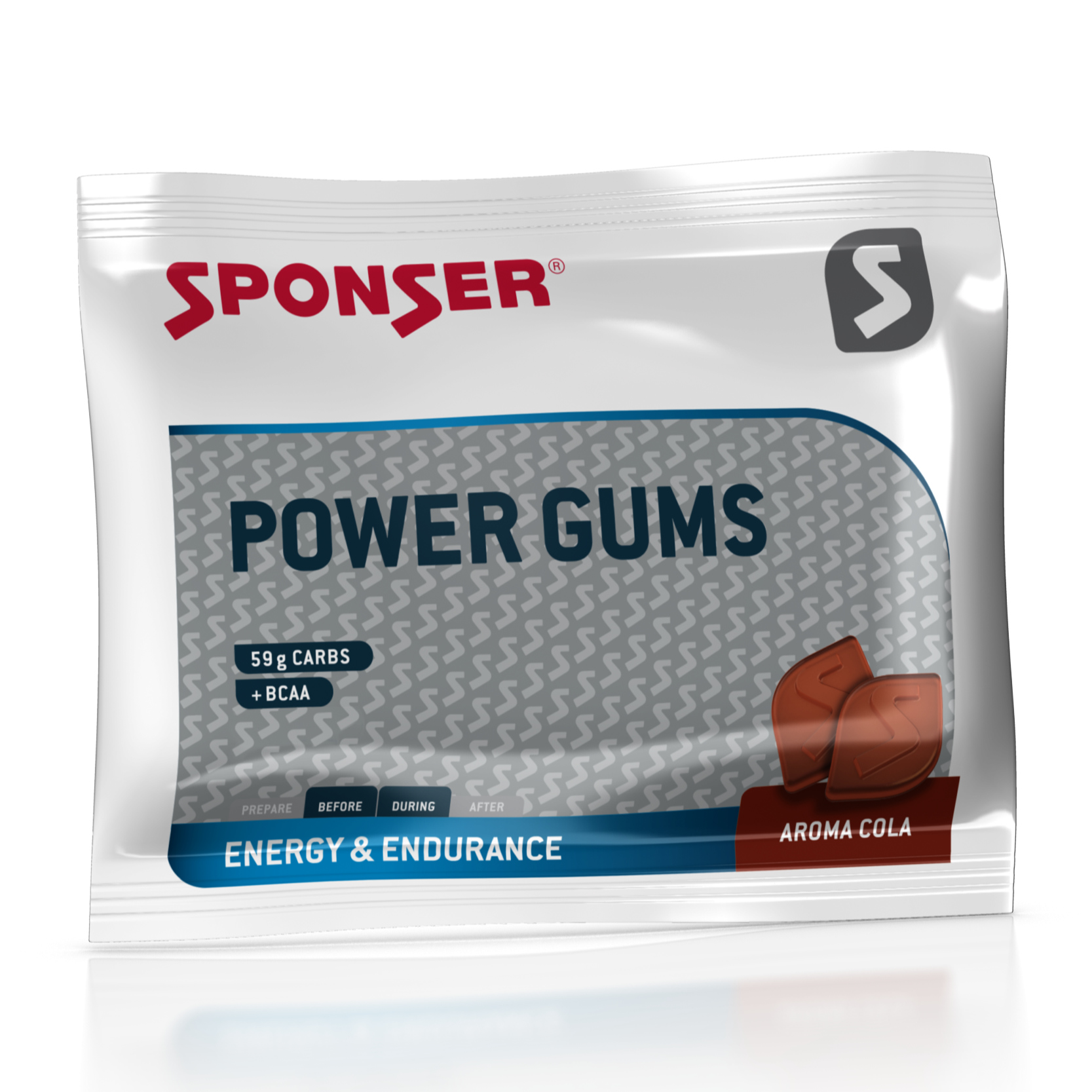 Sponser Power Gums Fruchtgummi Box (20x75 g)