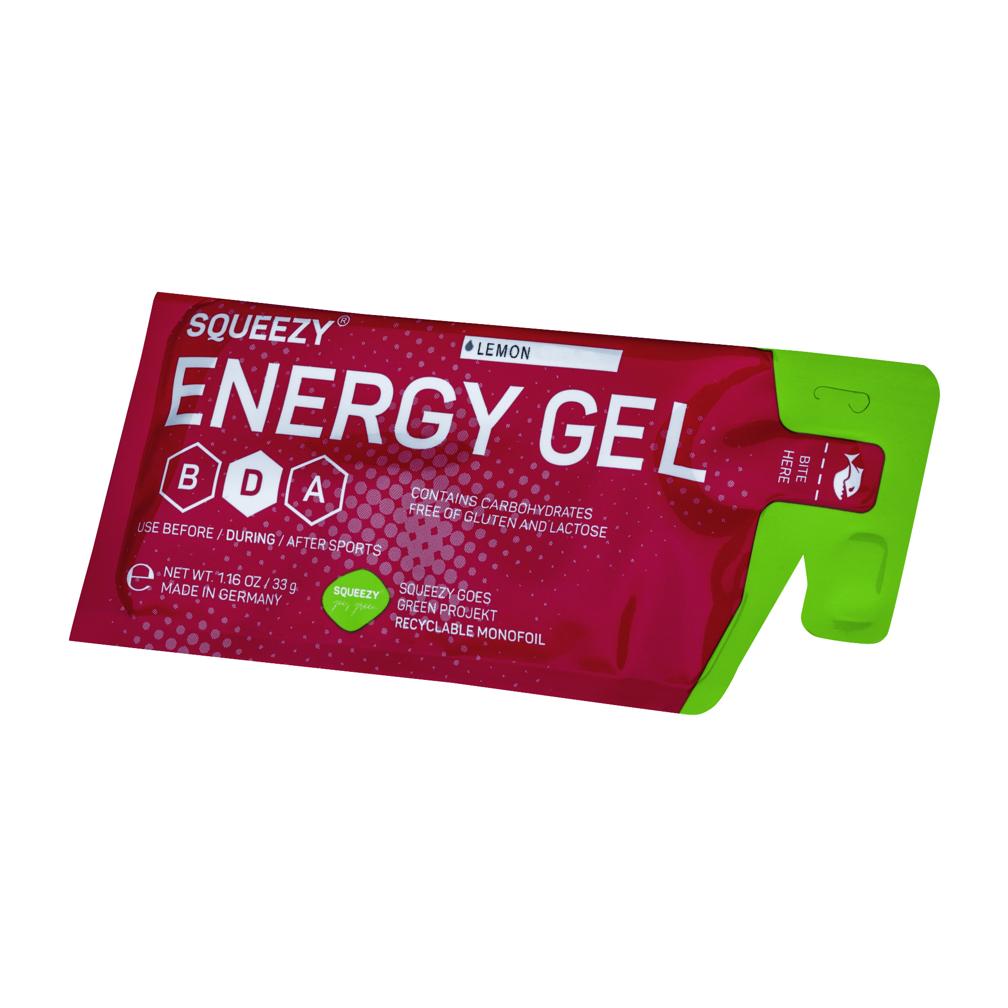 Squeezy Energy Gel vegan Box (12 x 30/33 g)