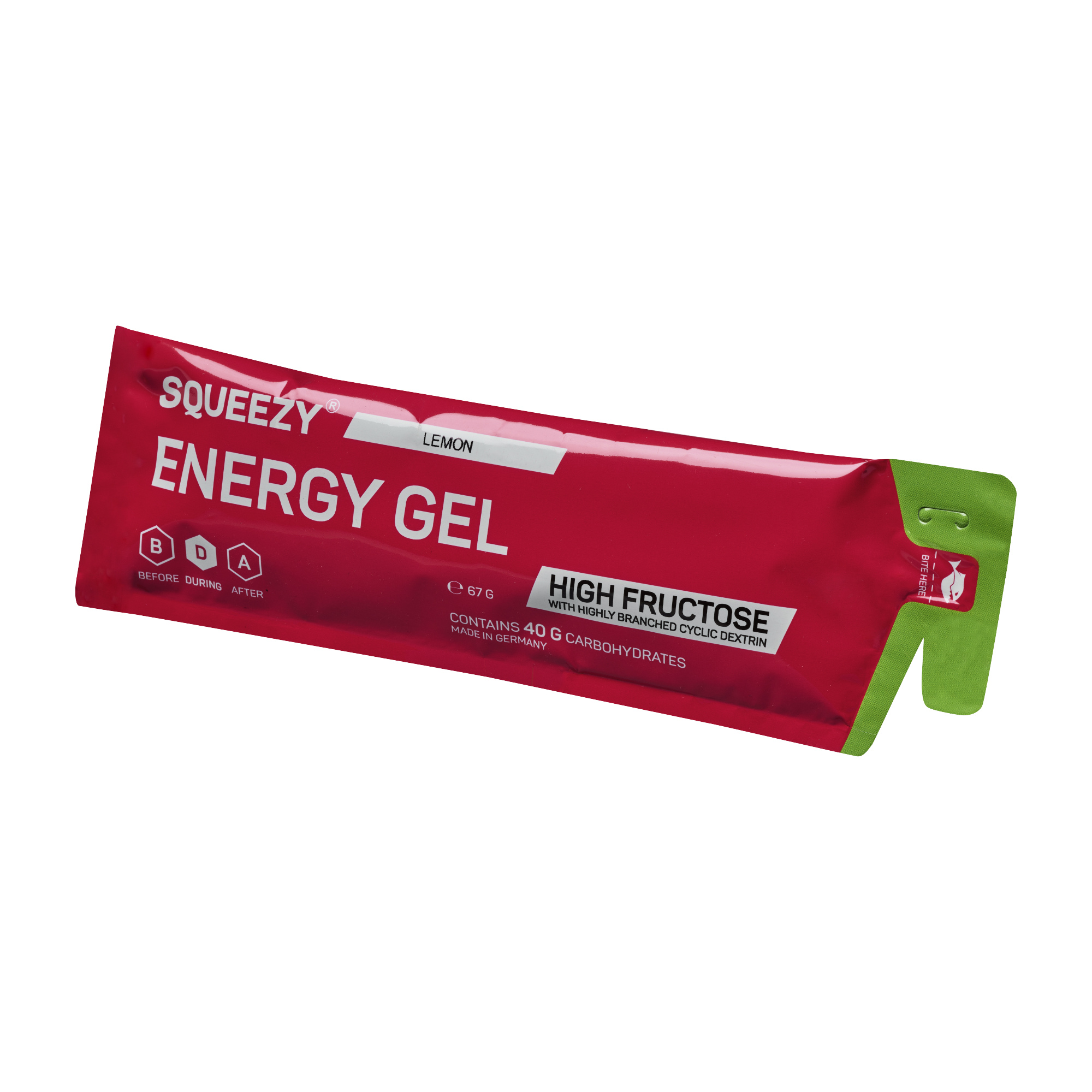 Squeezy Energy Gel High Fructose Box 12 x 67 g