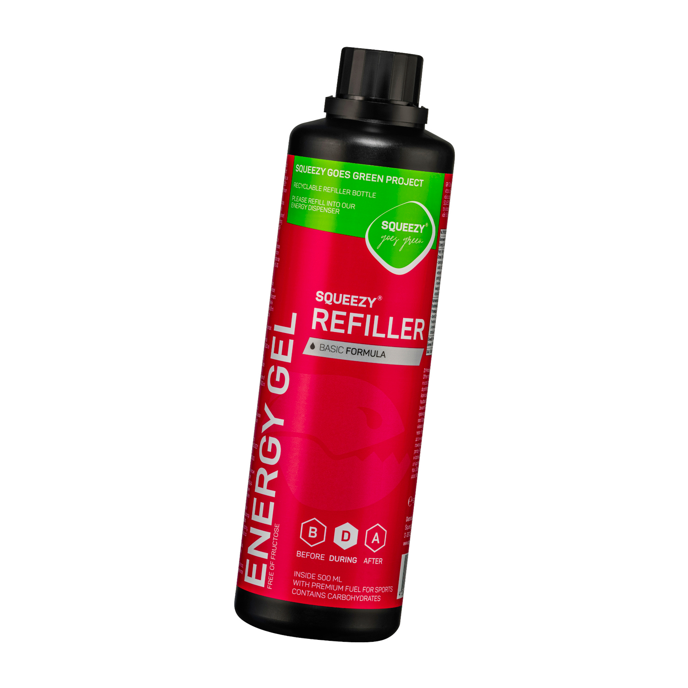 Squeezy Energy Gel vegan Refiller (500 ml)