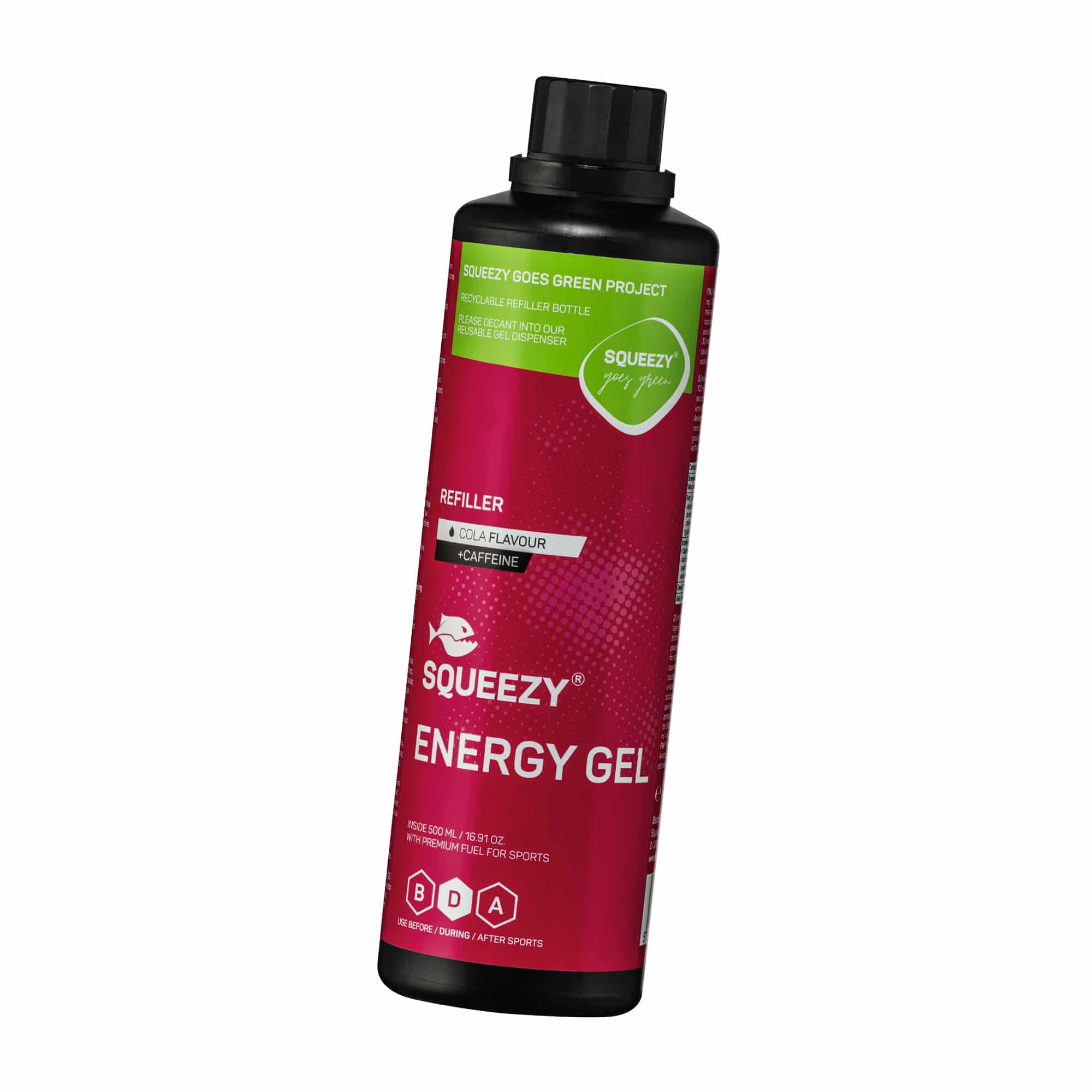 Squeezy Energy Gel vegan Refiller (500 ml)