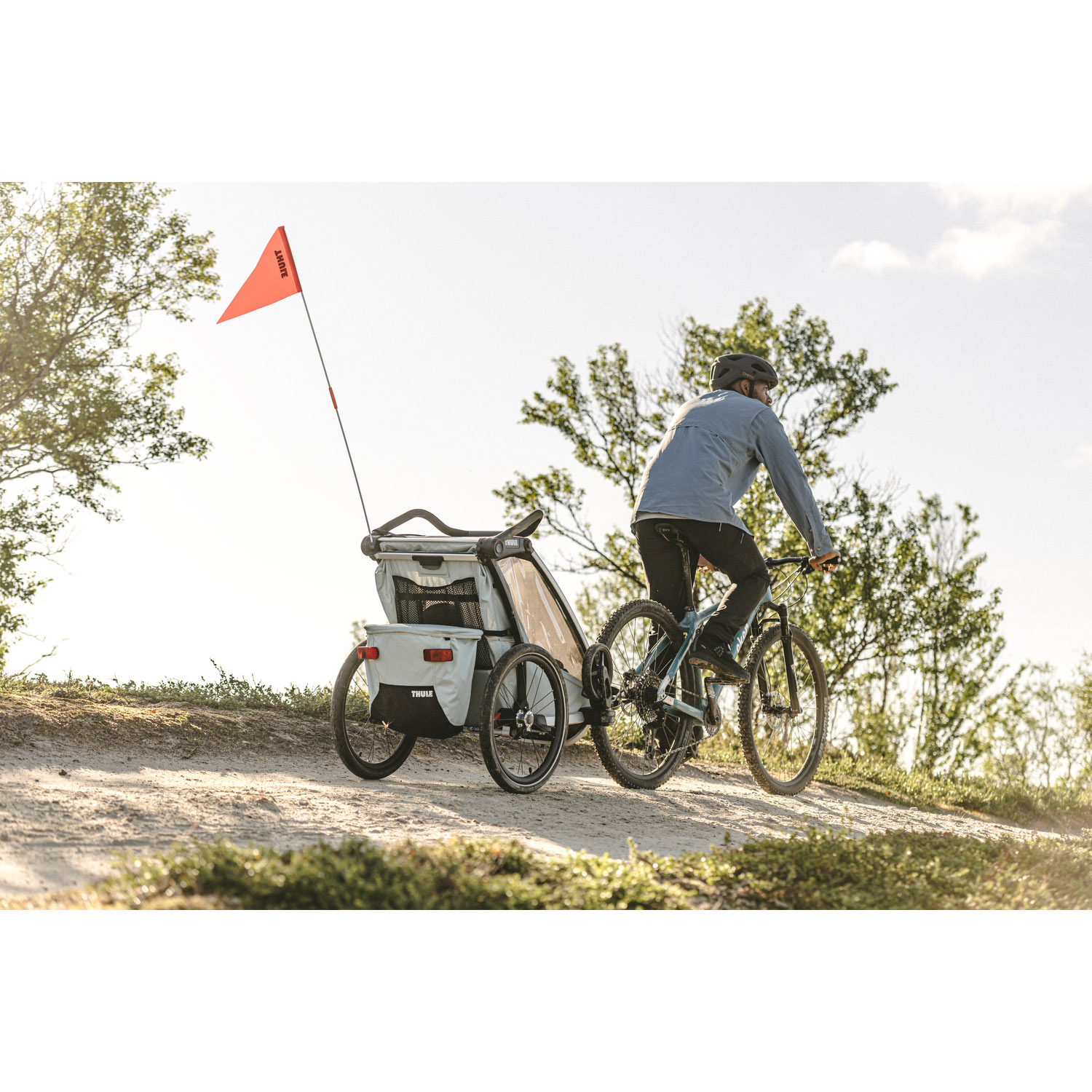 Thule 17-X Fahne für Kinderanhänger