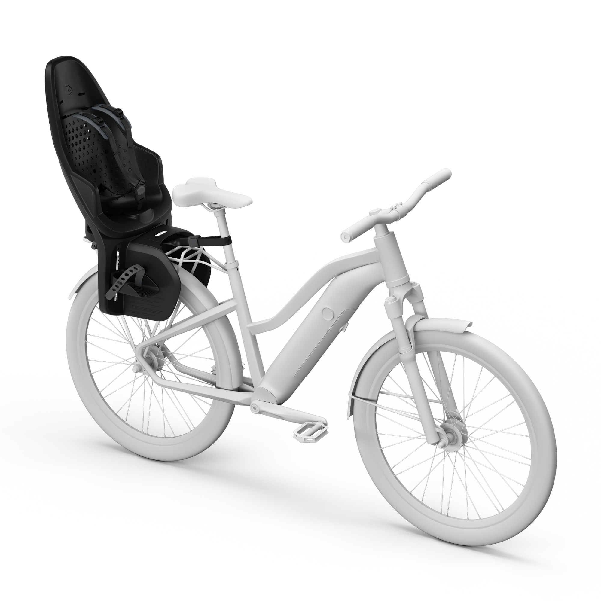 Thule Yepp 2 Maxi Fahrrad-Kindersitz hinten Gepäckträgermontage