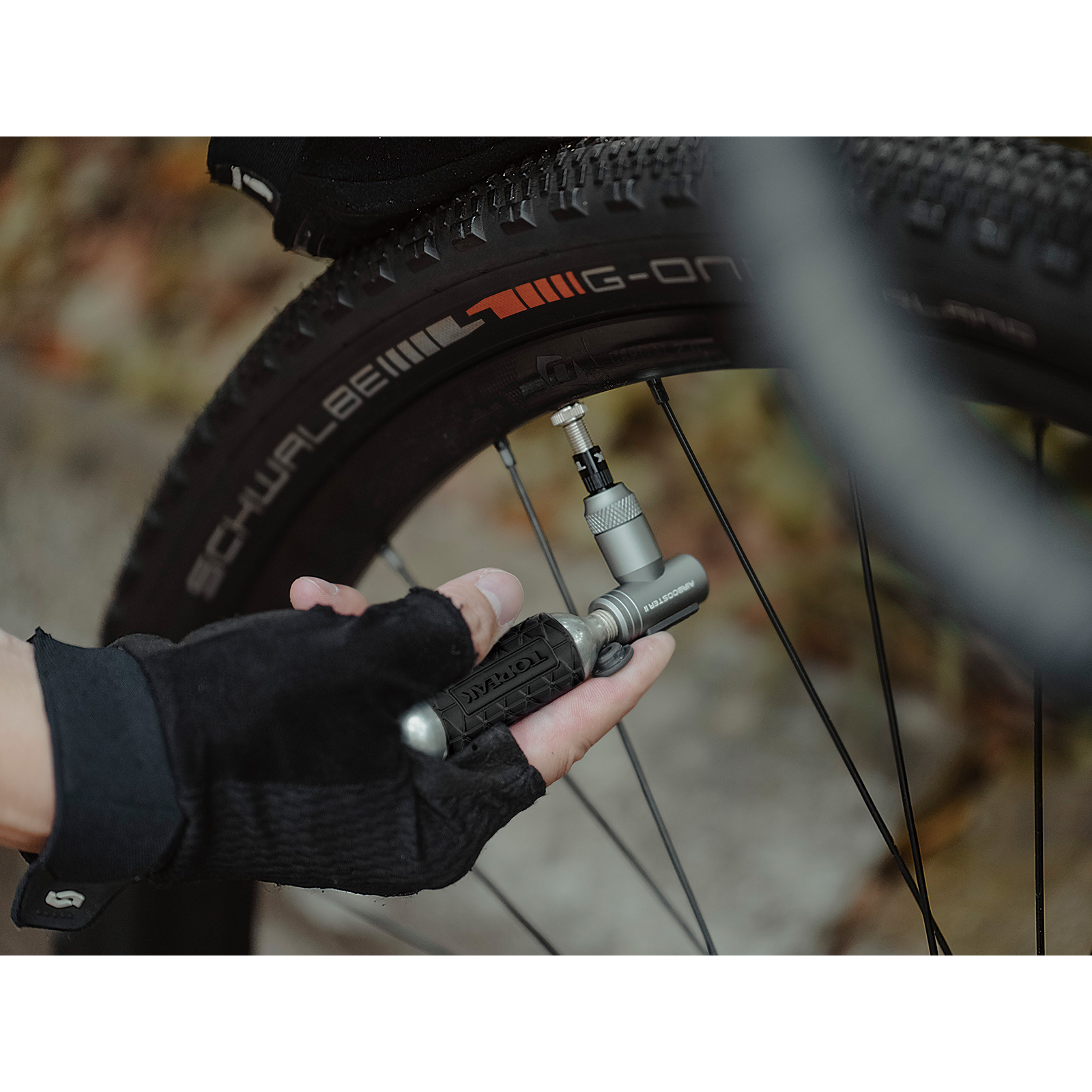 Topeak Airbooster II 16g CO2 Pumpe