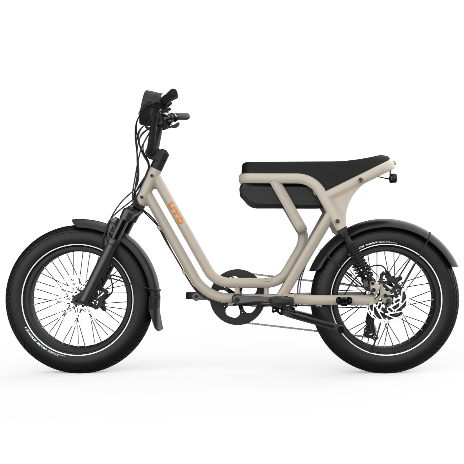 UTO OG200 E-Bike Kompakt Lastenrad 20" beige