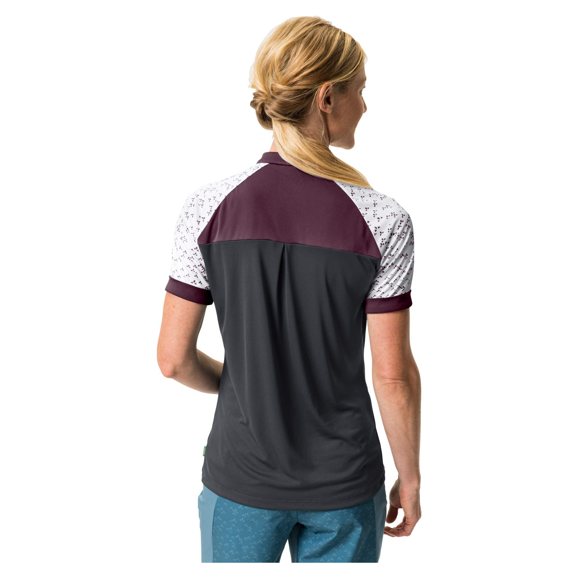 Vaude Ledro Print Radtrikot kurzarm Damen