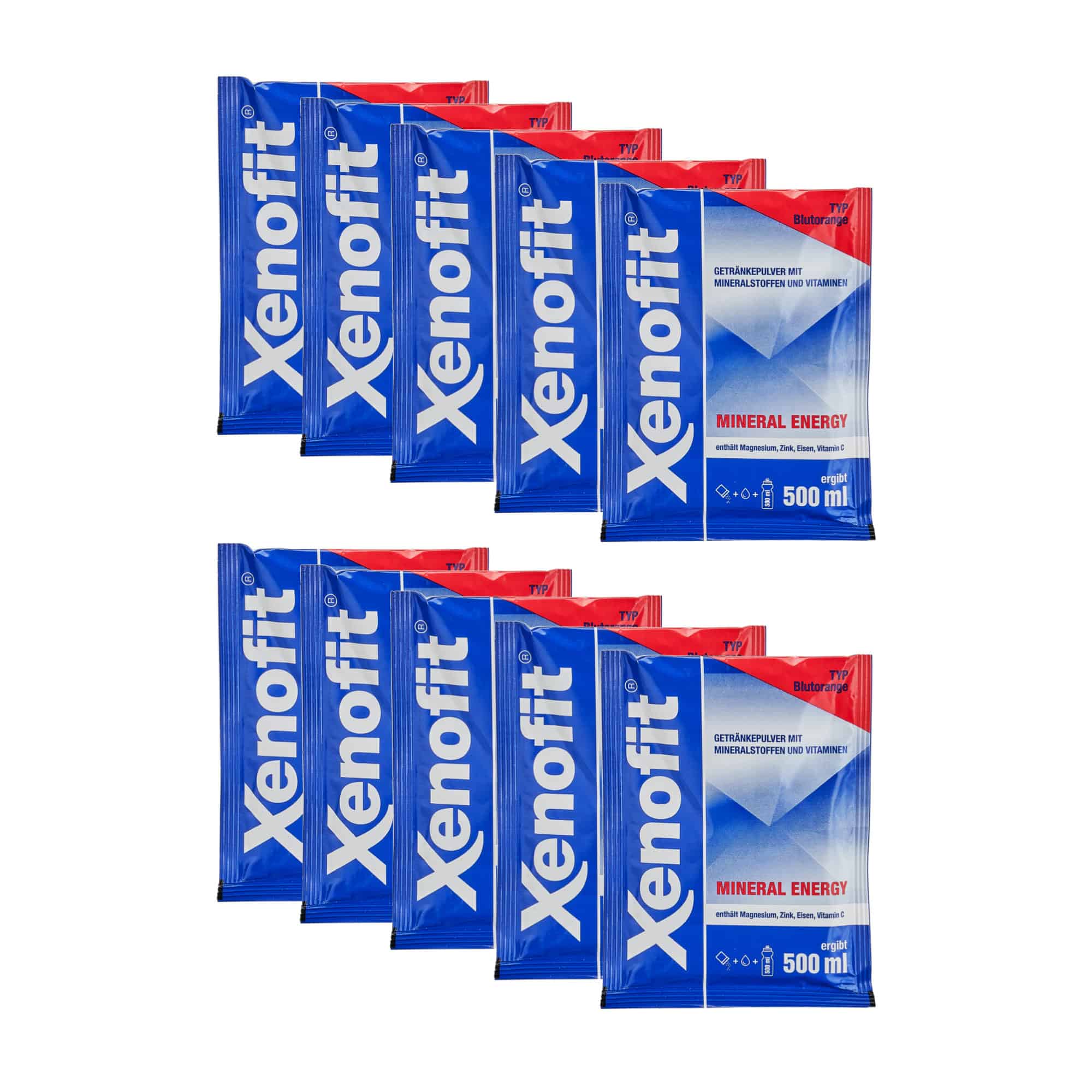 Xenofit Mineral Energy Getränkepulver (10 x 36 g)