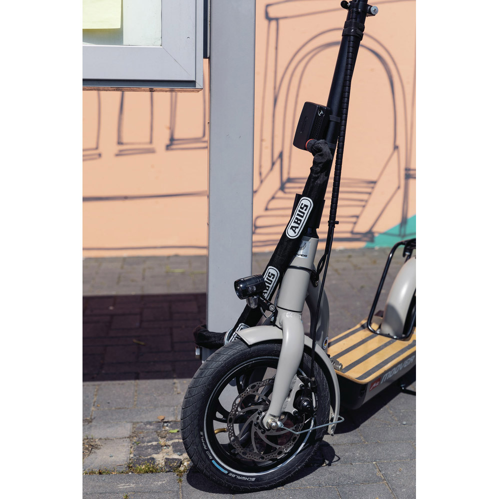 Abus Alarmbox 2.0 + ACH 6KS/100 Fahrrad-Alarmanlage mit Kette