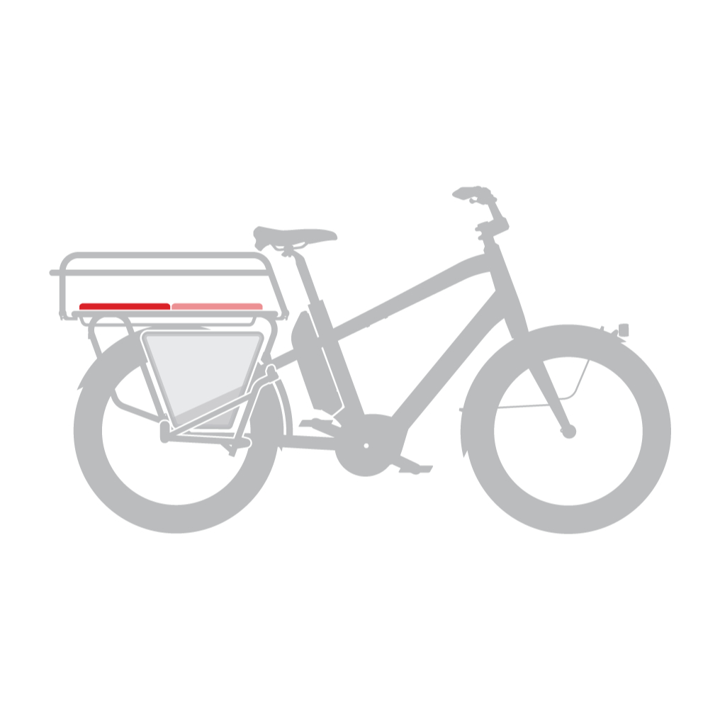 Benno Bikes Rack Pad Half Size Kissen