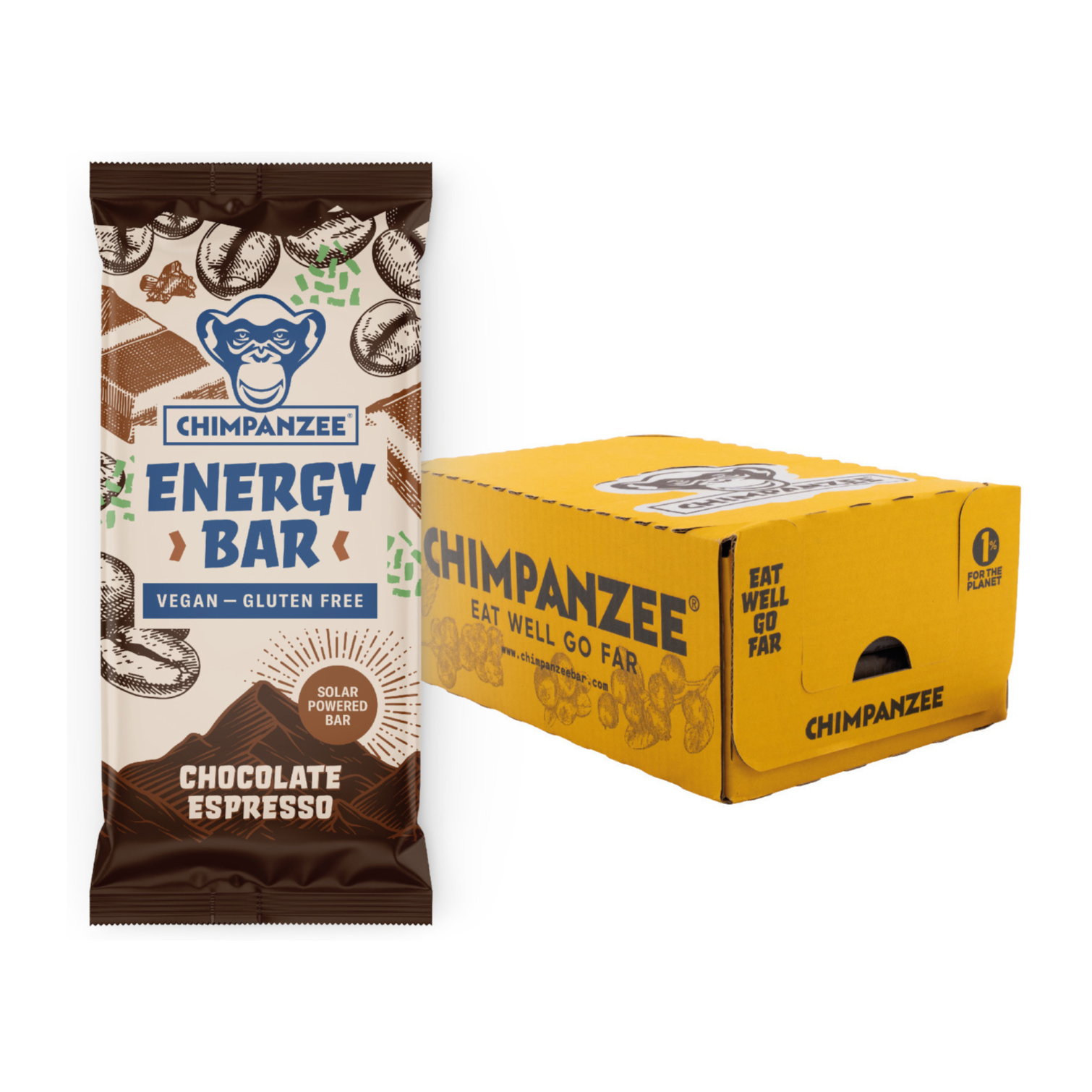 Chimpanzee Energieriegel Box (15 x 55 g)
