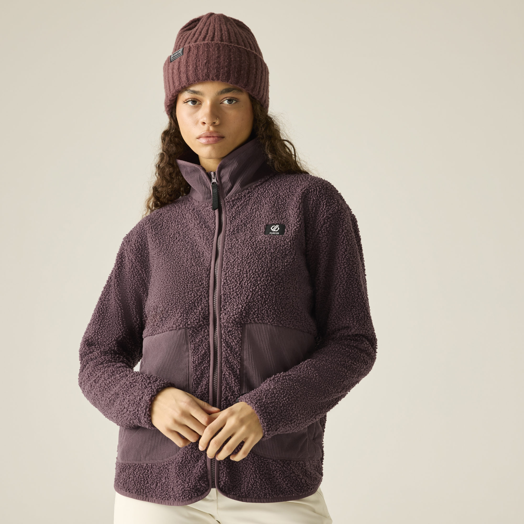 Dare2b Zephyr Borg Fleece Fahrrad Winterjacke Damen