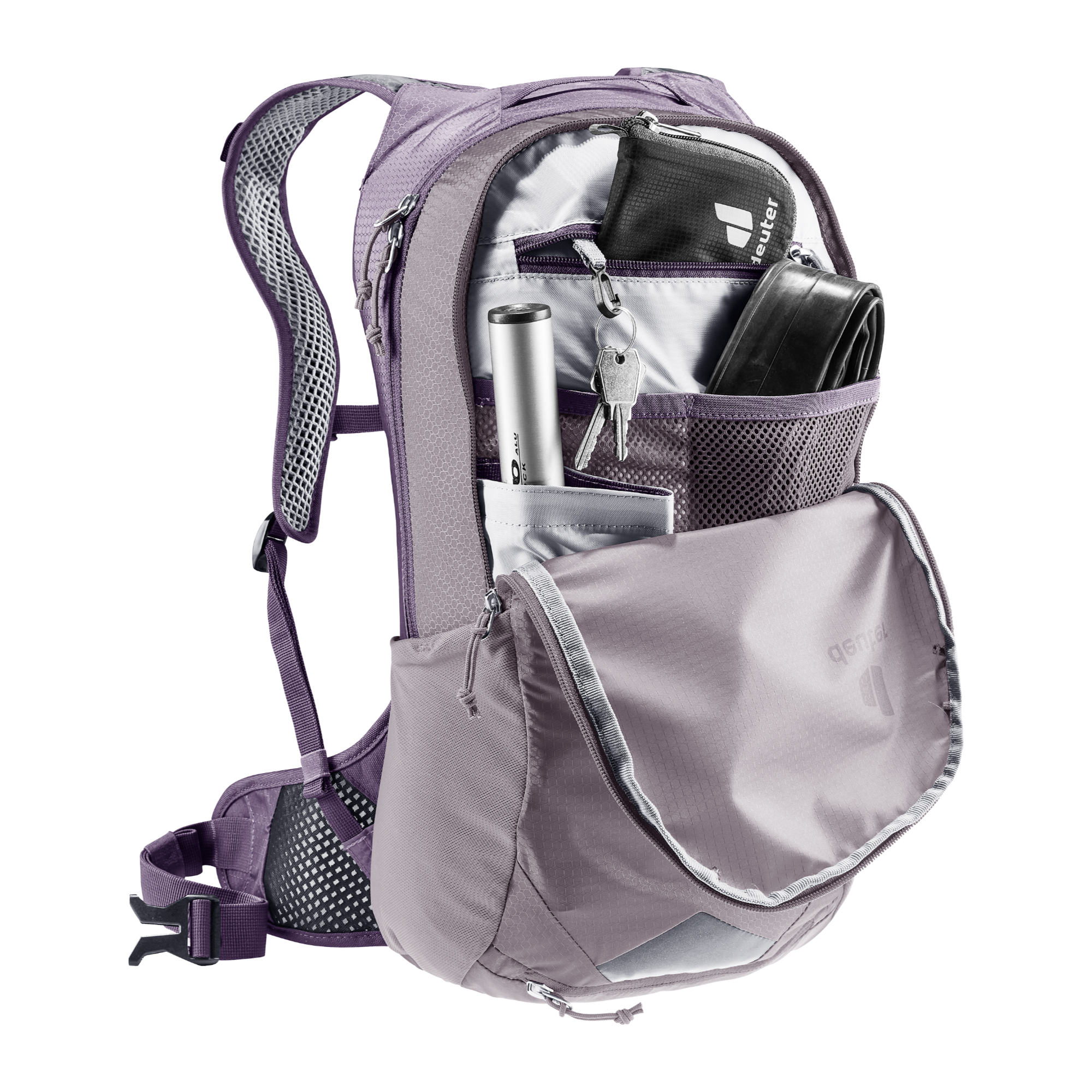 Deuter Race Air 10 Fahrradrucksack lila