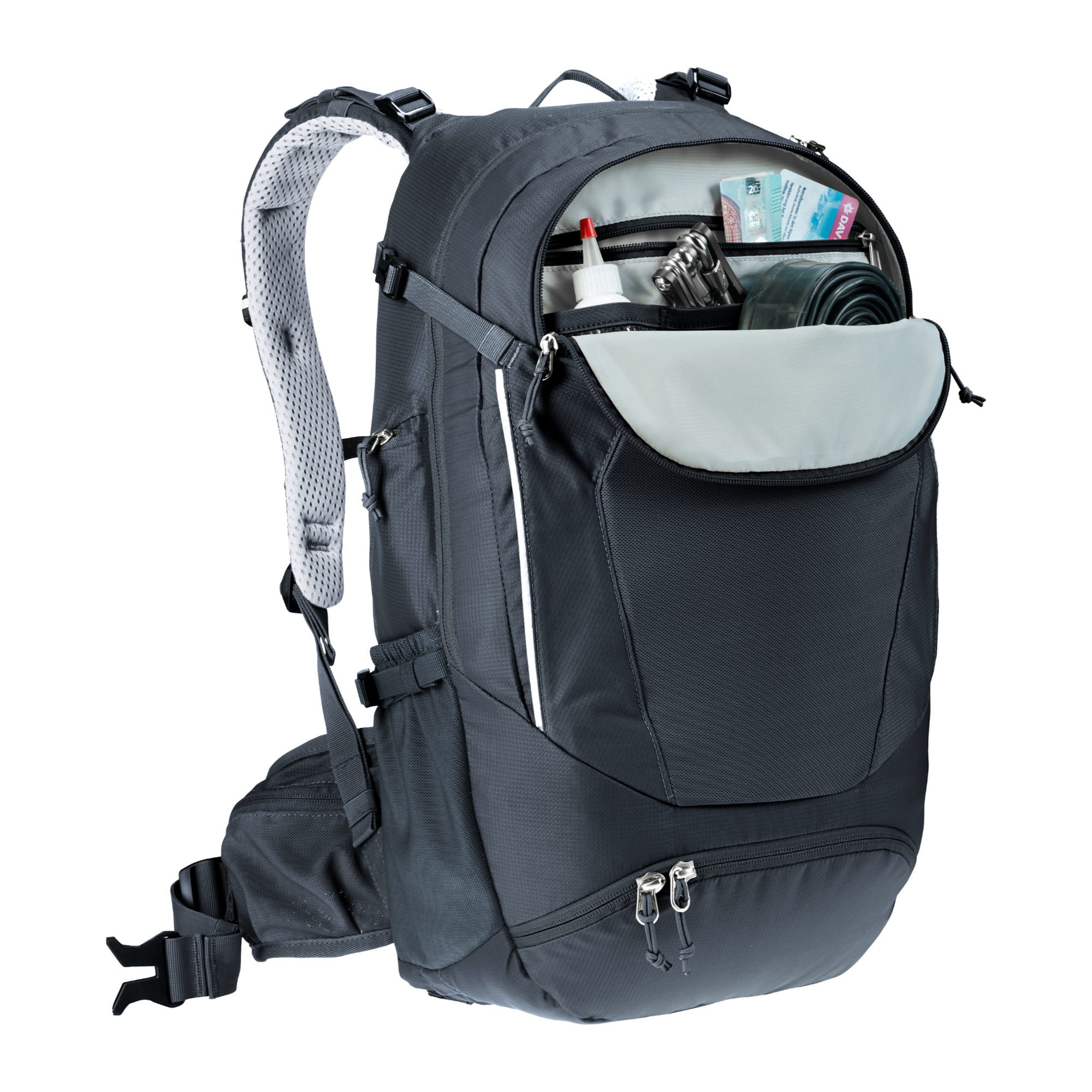 Deuter Trans Alpine 24 Fahrradrucksack schwarz