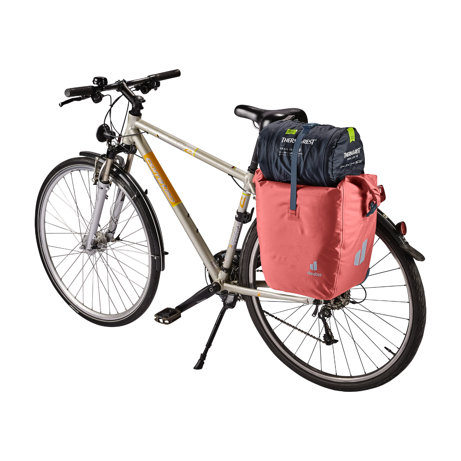 Deuter Weybridge 25+5 Fahrradtasche rot