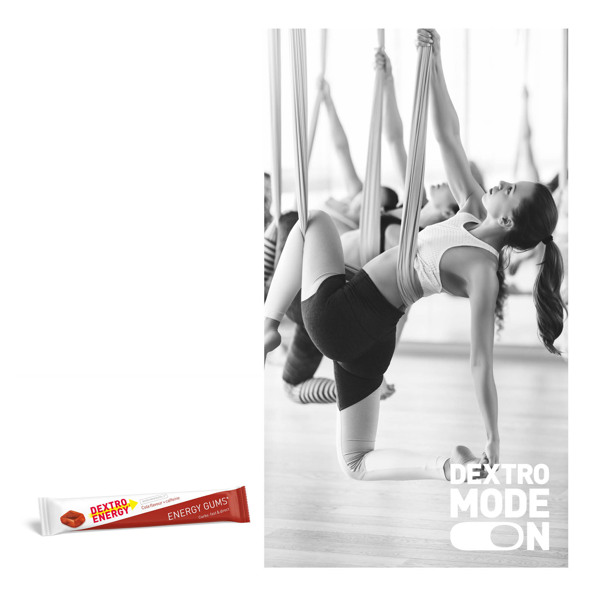 Dextro Energy* Gums Fruchtgummi Box (8 x 45 g)