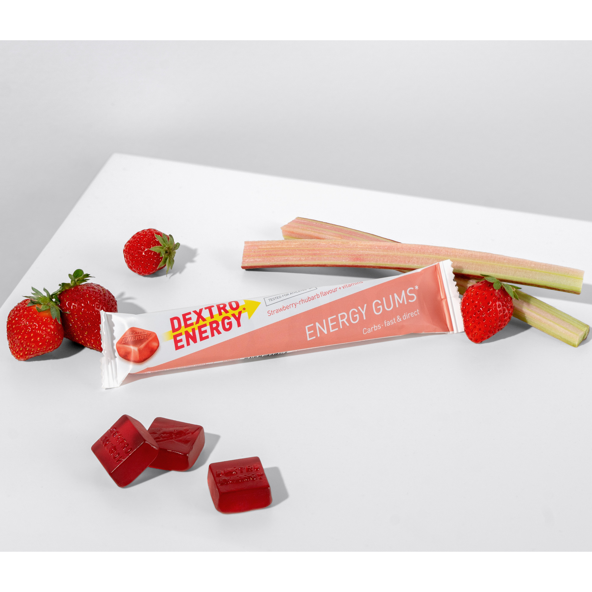 Dextro Energy* Gums Fruchtgummi Box (8 x 45 g)