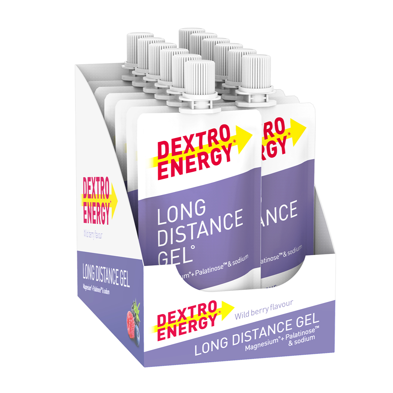Dextro Energy* Long Distance Gel** Energy-Gel Box (12x50 ml)