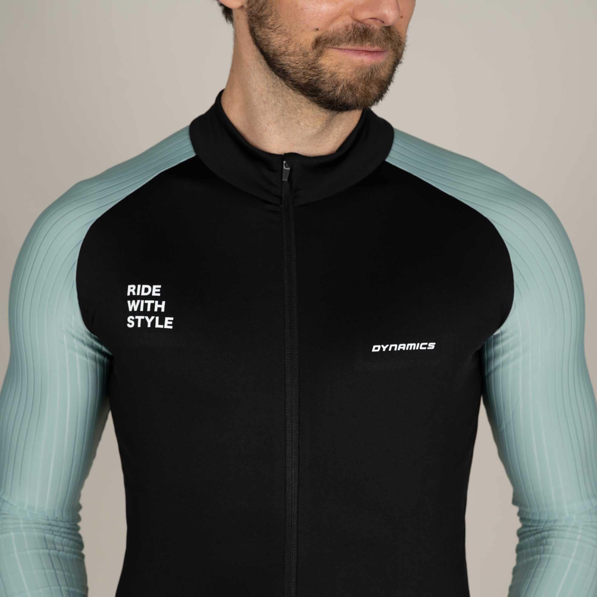 Dynamics Elegant Line Winter Radtrikot Herren langarm