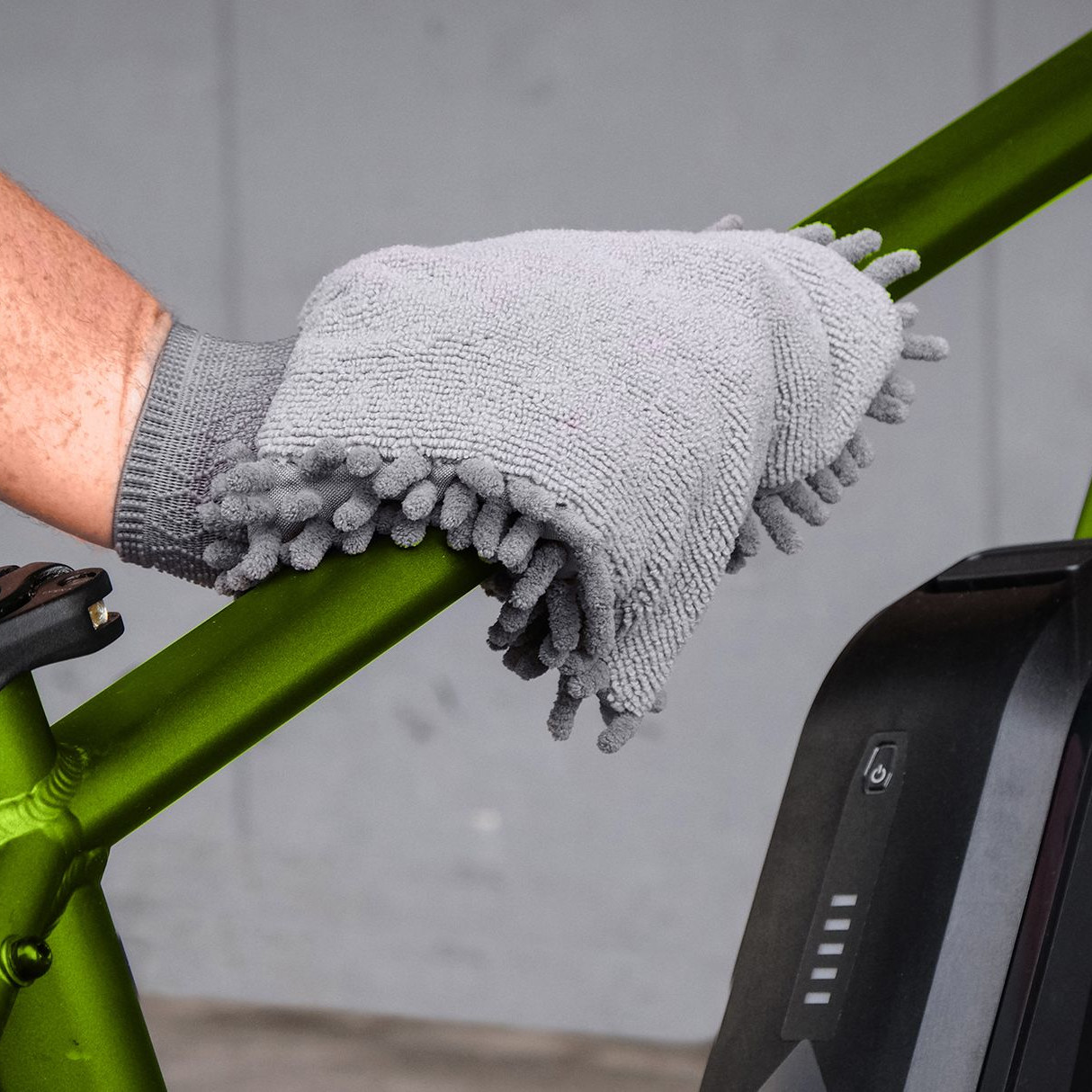 Eufab 10-teiliges Fahrrad Pflegeset mit Koffer
