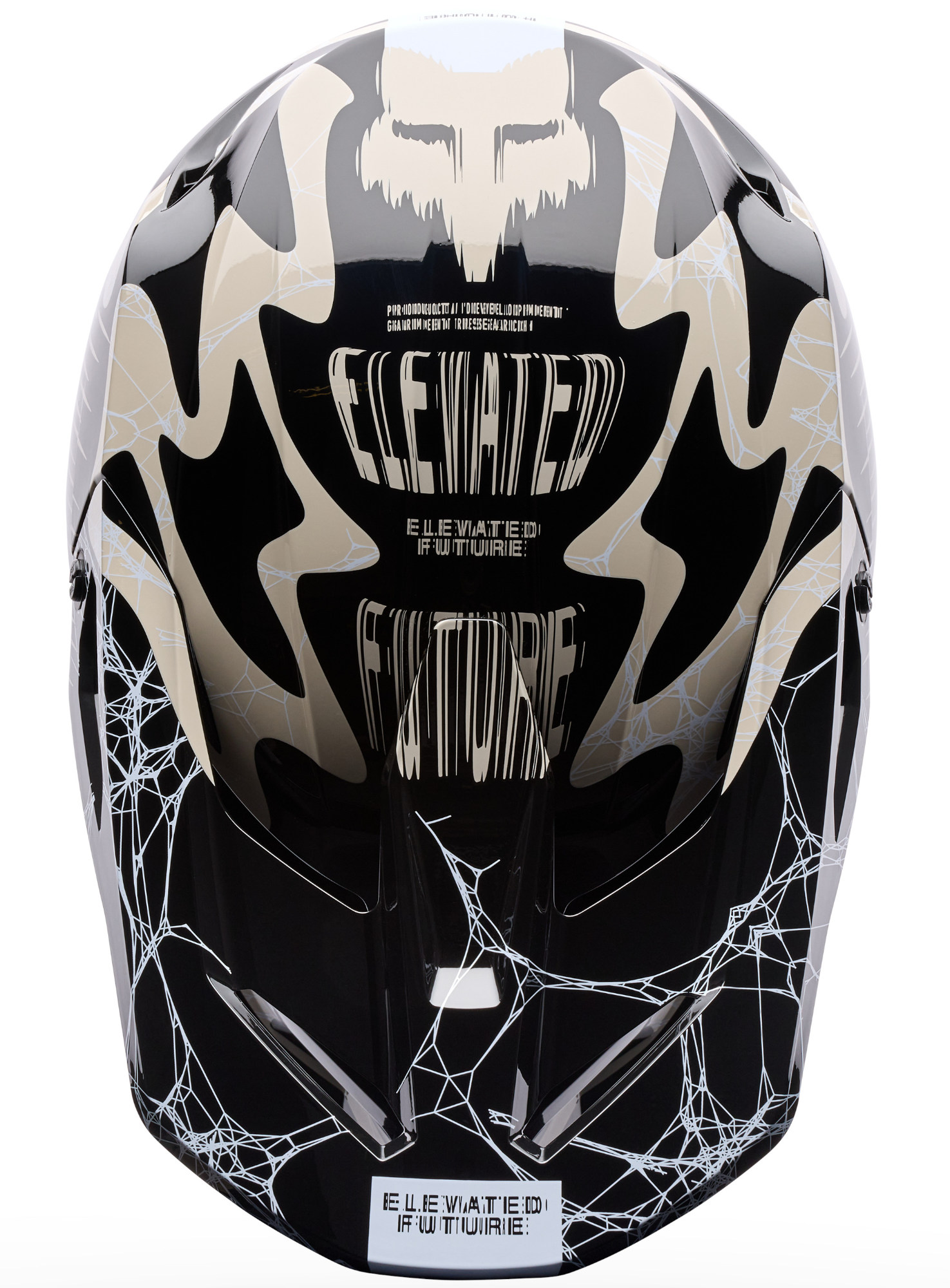 Fox V1 Diffuse Motocross Helm