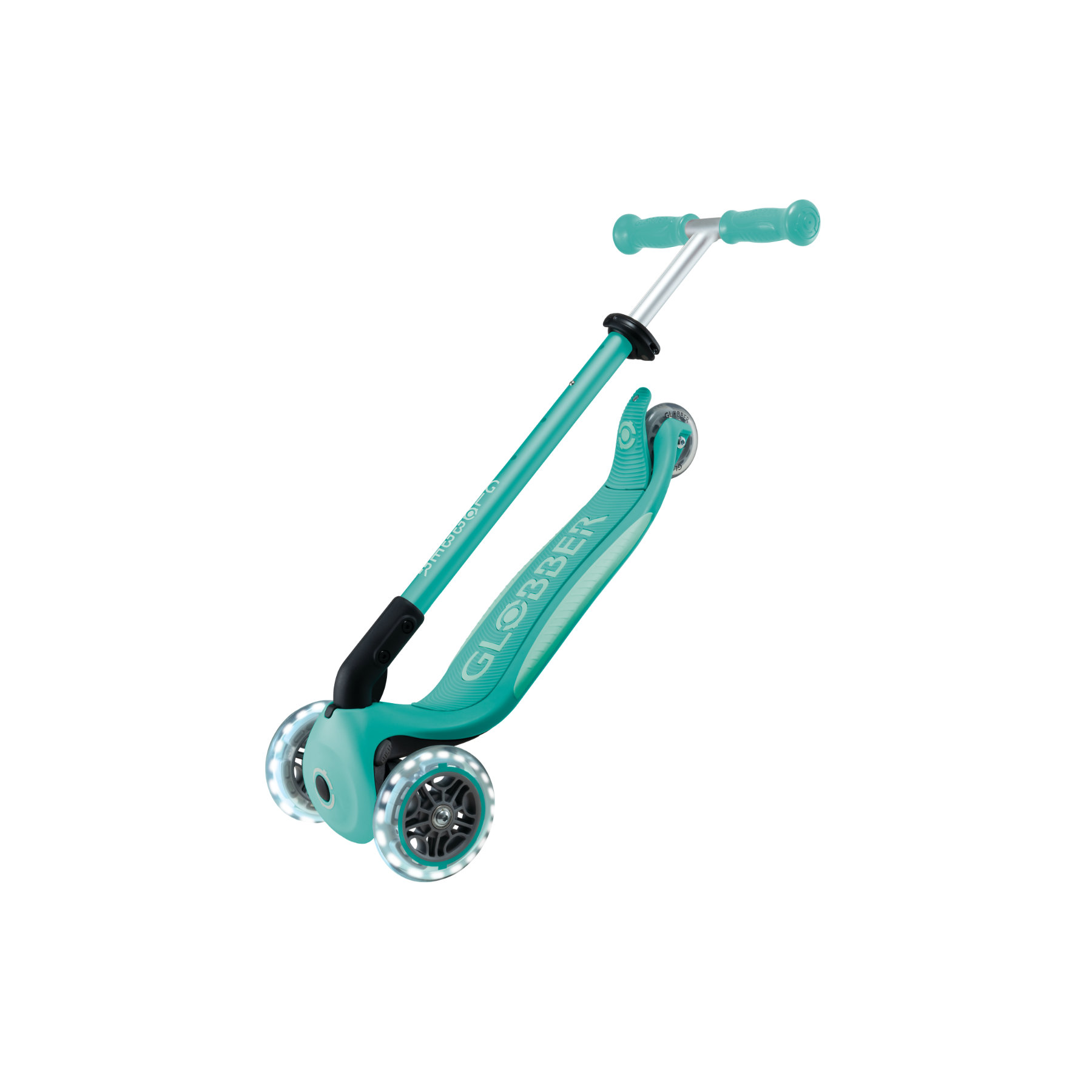 Globber Primo Foldable Plus Lights Scooter mint