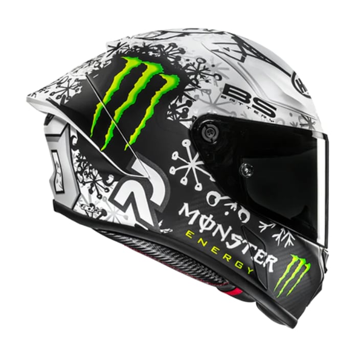 HJC Carbon RPHA 1 V2 Snow Diabolo Motorradhelm