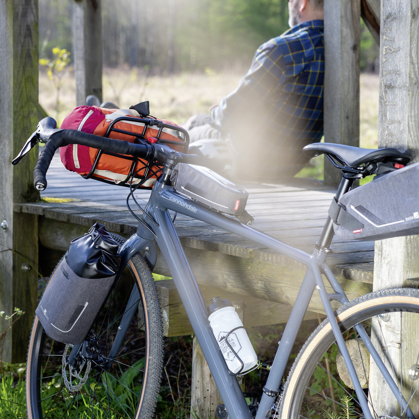 KLICKfix Vario Rack Sport Gepäckträger für Lenkeradapter