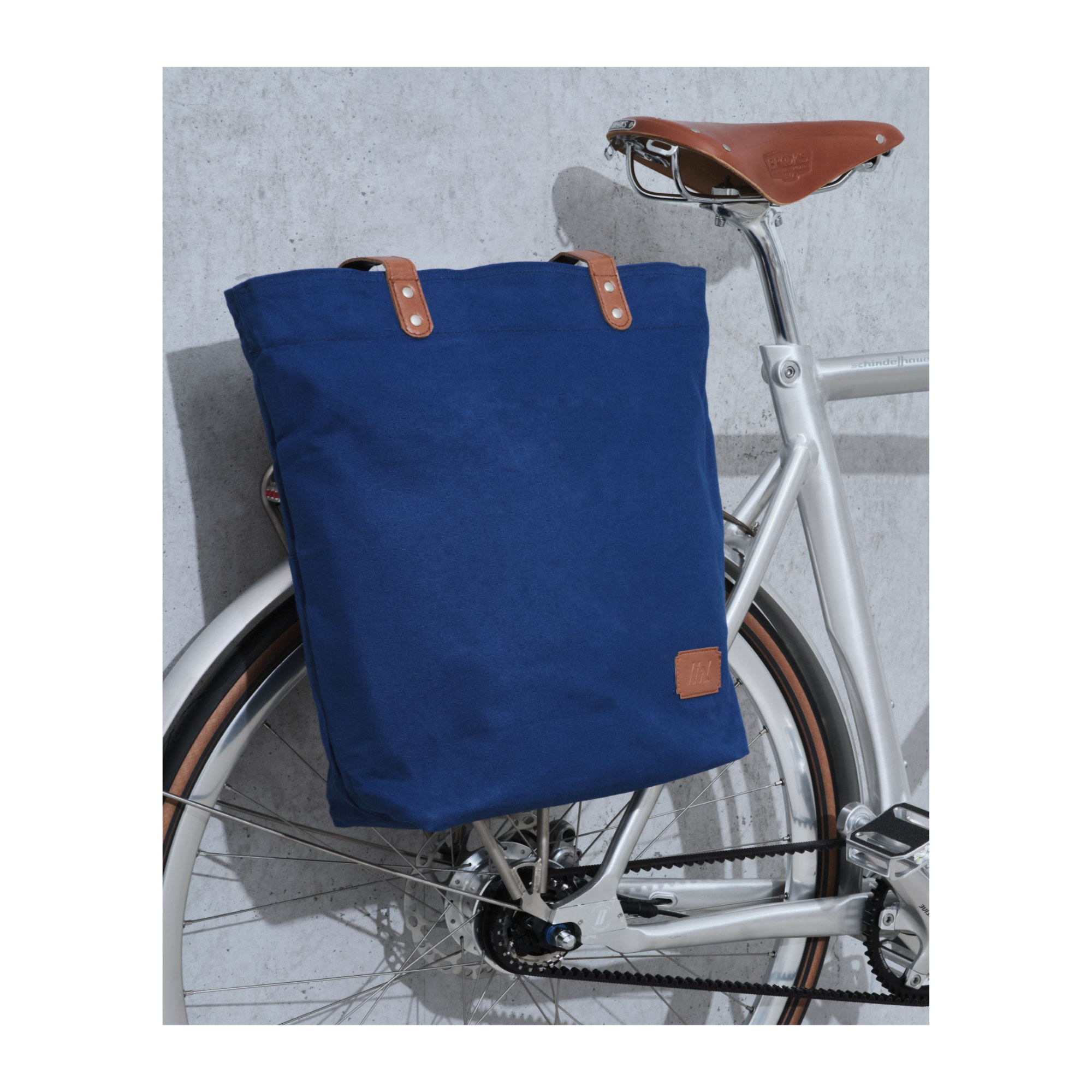 Liix Organic Canvas Fahrradtasche und Zusatztasche