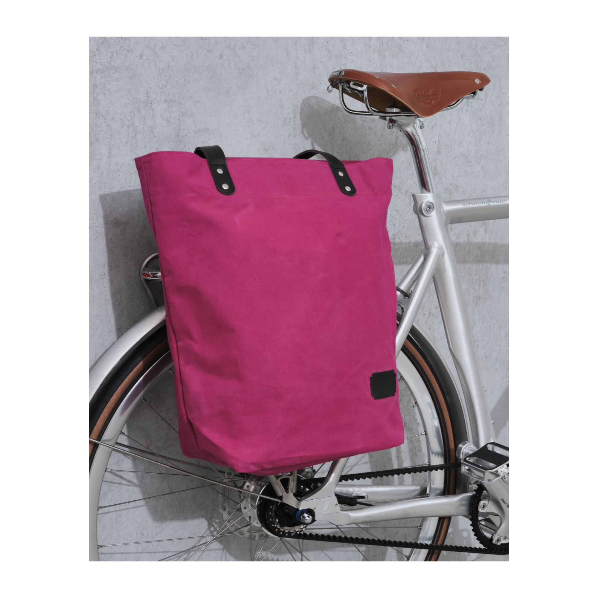 Liix Organic Canvas Fahrradtasche und Zusatztasche