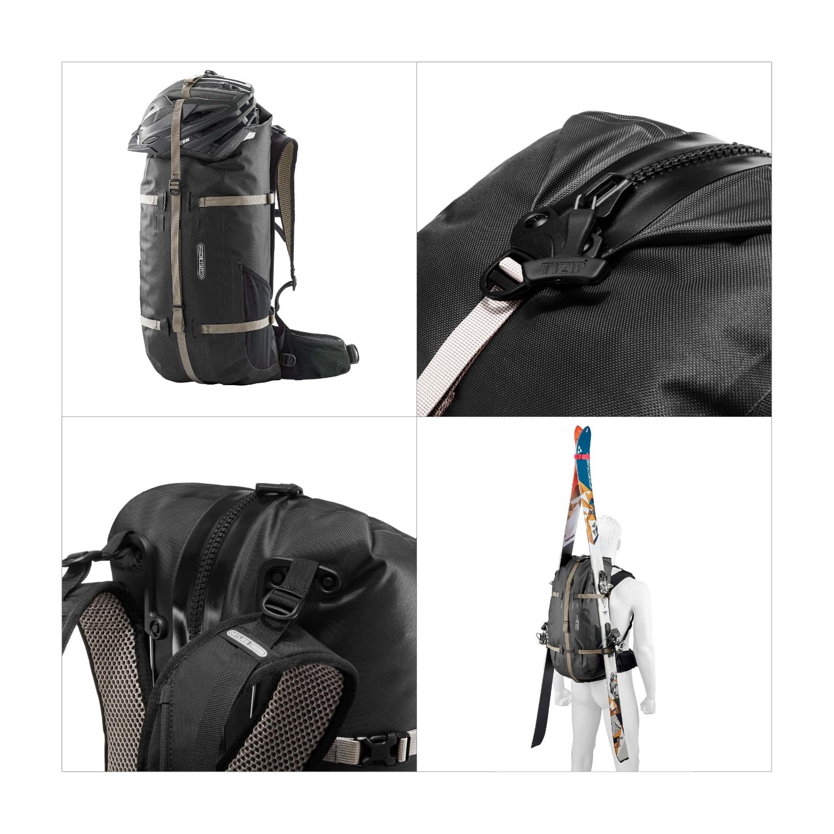 Ortlieb Atrack 45 l Outdoor-Rucksack schwarz