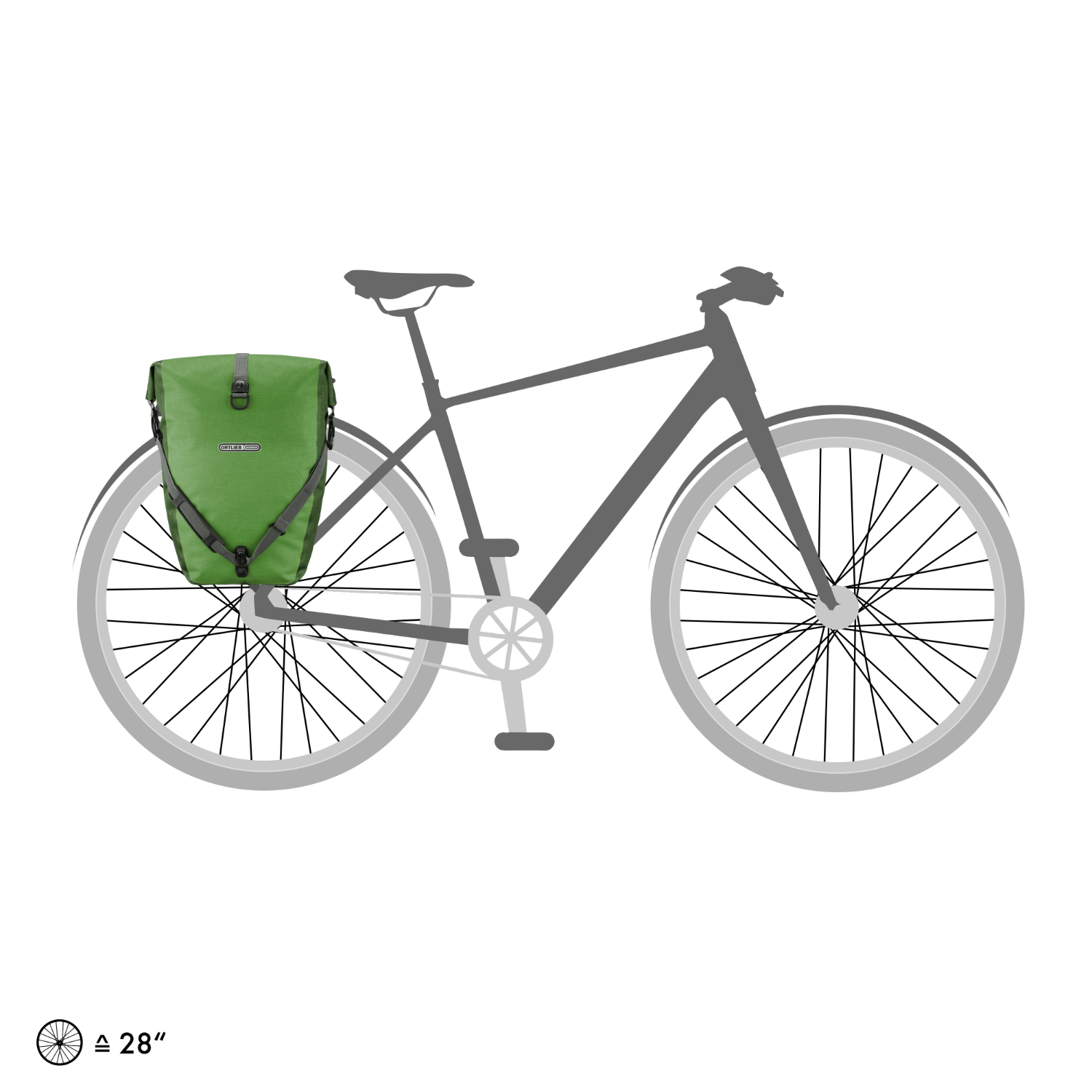 Ortlieb Back-Roller Plus CR Fahrrad-Packtaschen (Paar)