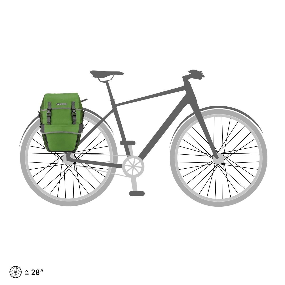 Ortlieb Bike-Packer Plus Fahrrad-Packtaschen (Paar)