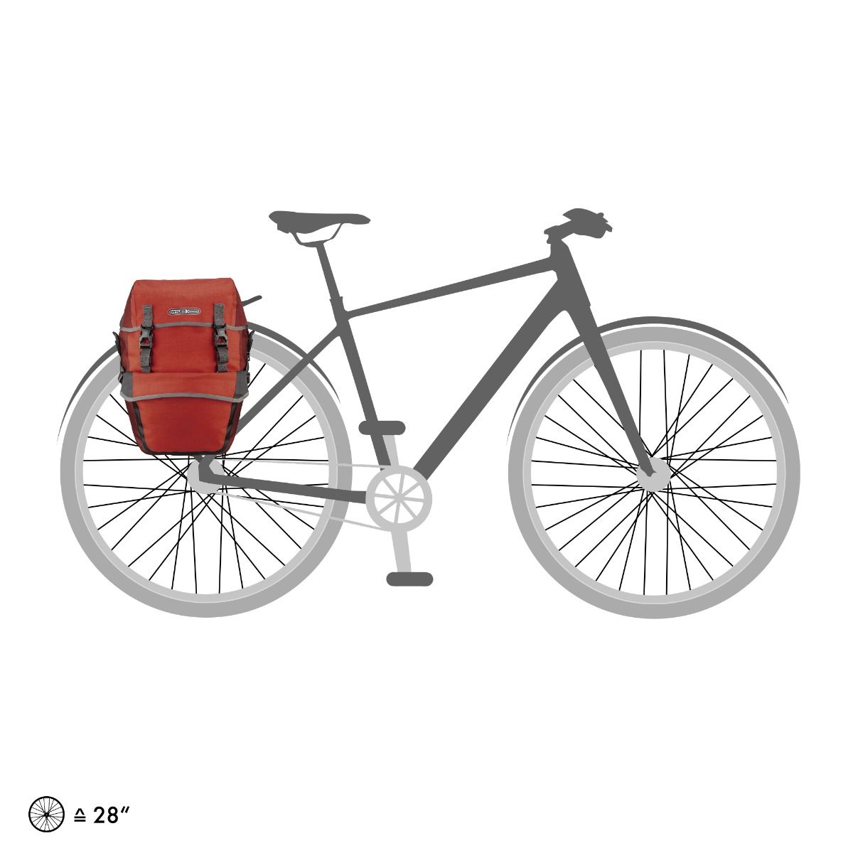 Ortlieb Bike-Packer Plus Fahrrad-Packtaschen (Paar)