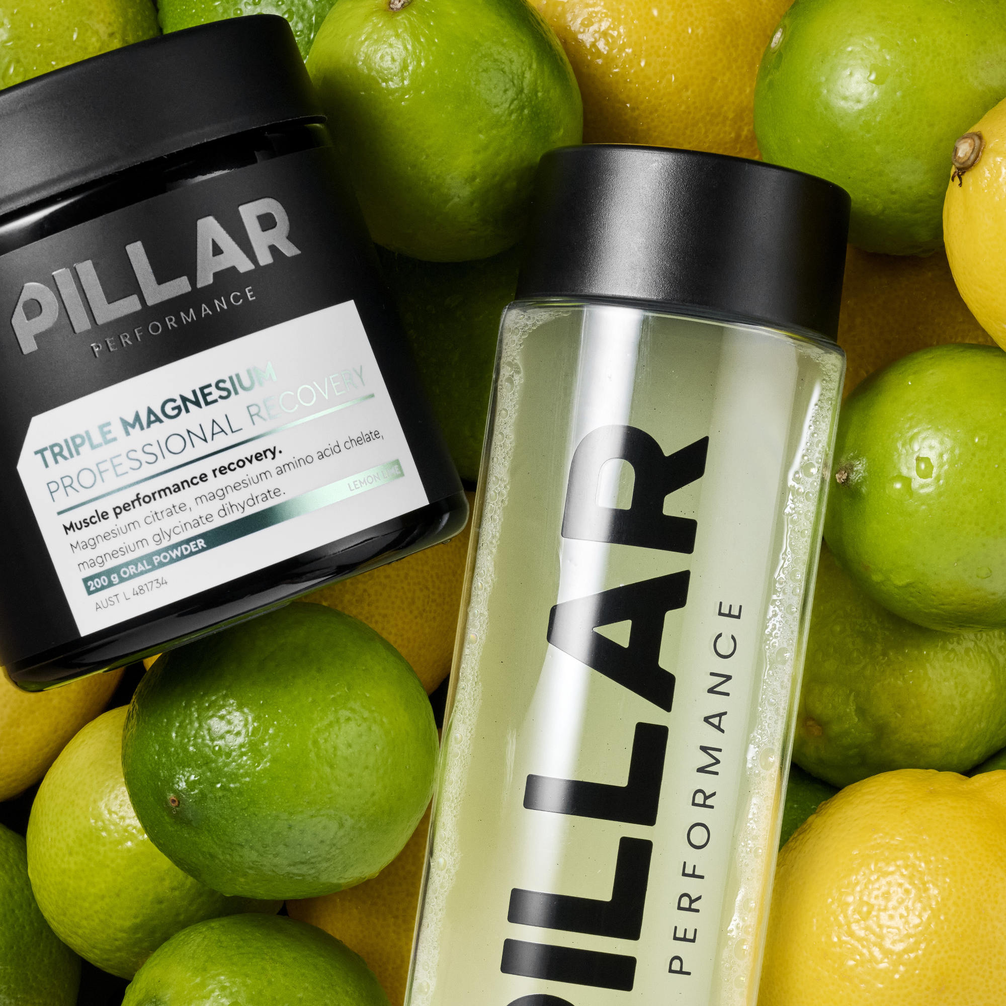 Pillar Performance Triple Magnesium Pulver Dose (200 g)