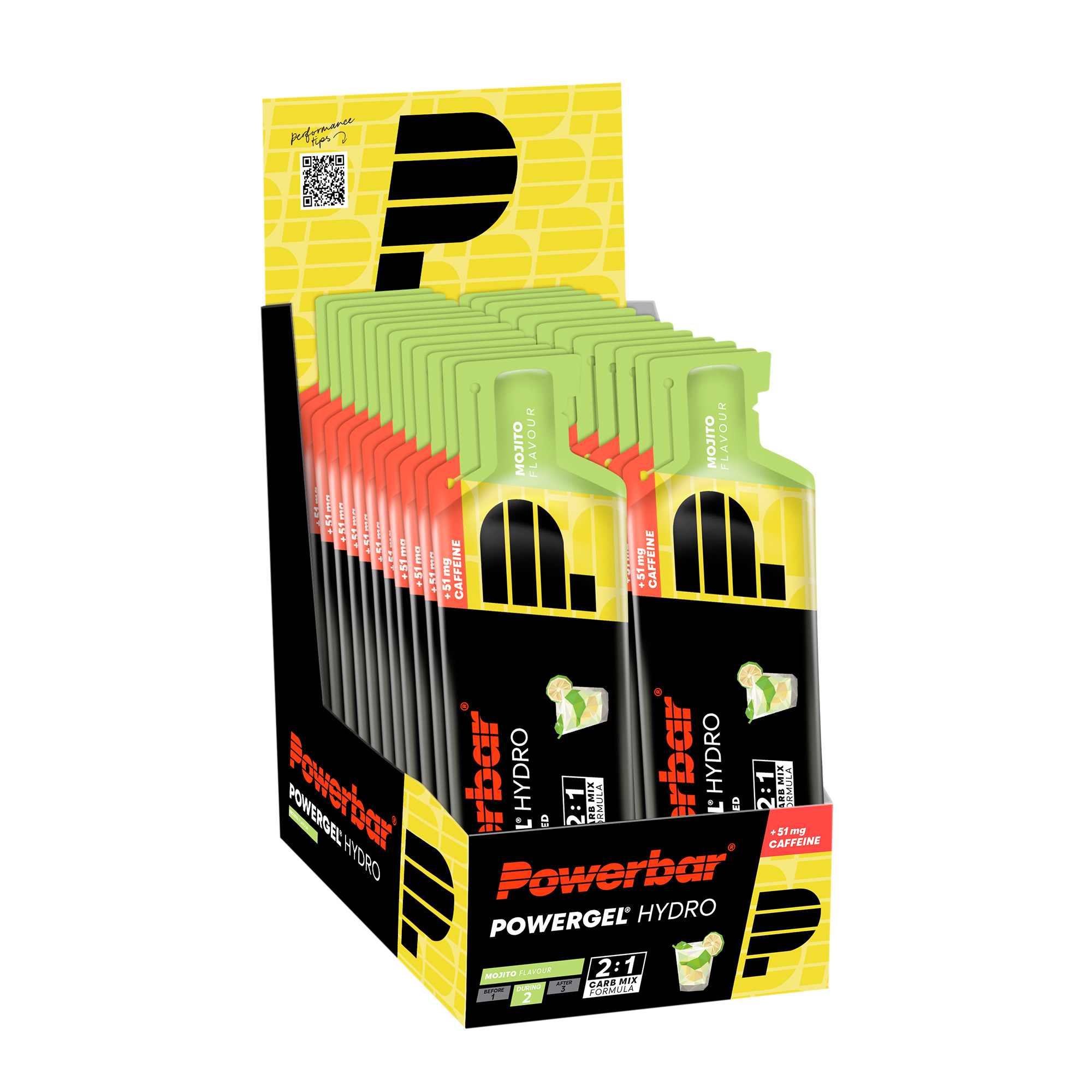 Powerbar Powergel Hydro Energy-Gel Box (24 x 67 ml)