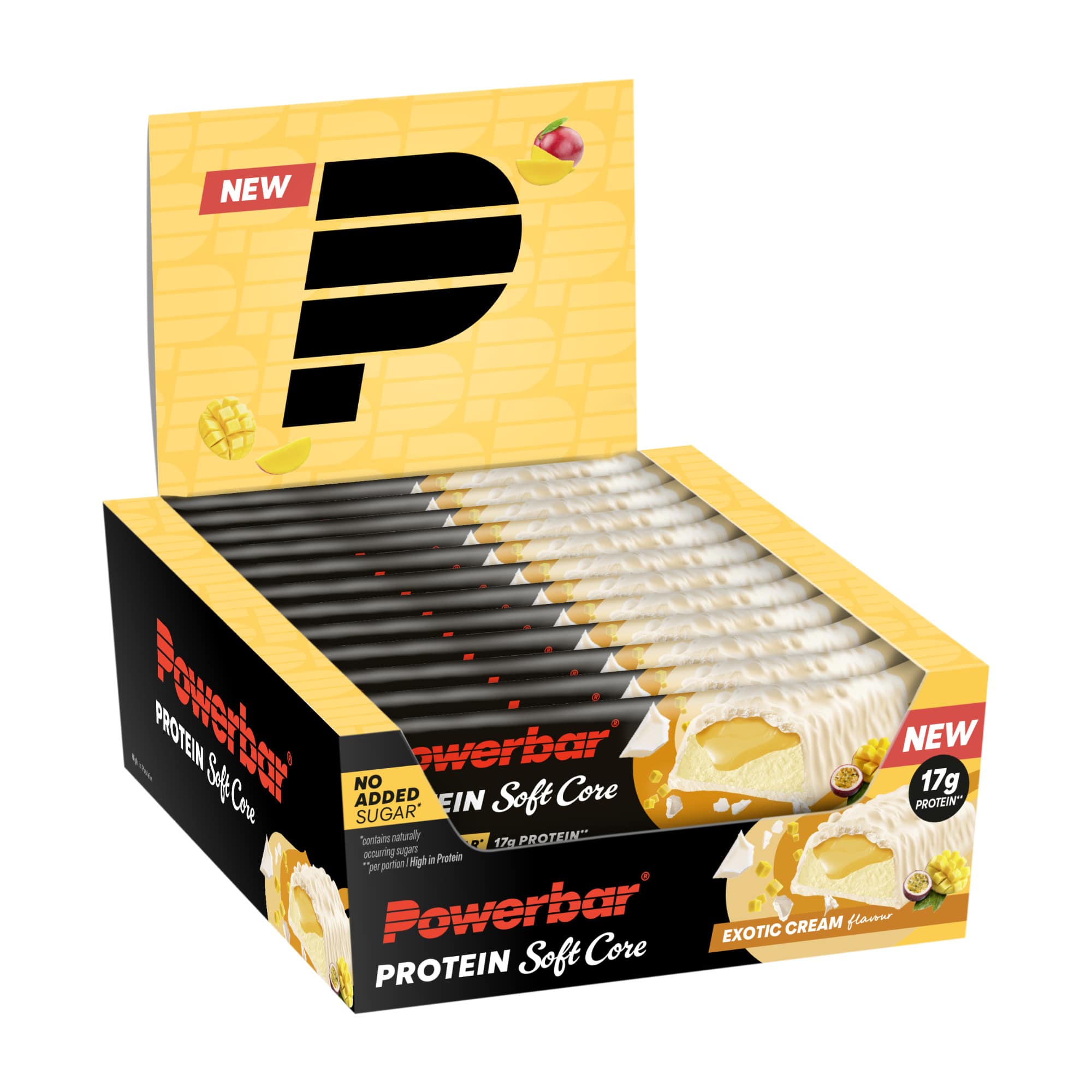 Powerbar Protein Soft Core Protein Riegel Box 12 x 48 g
