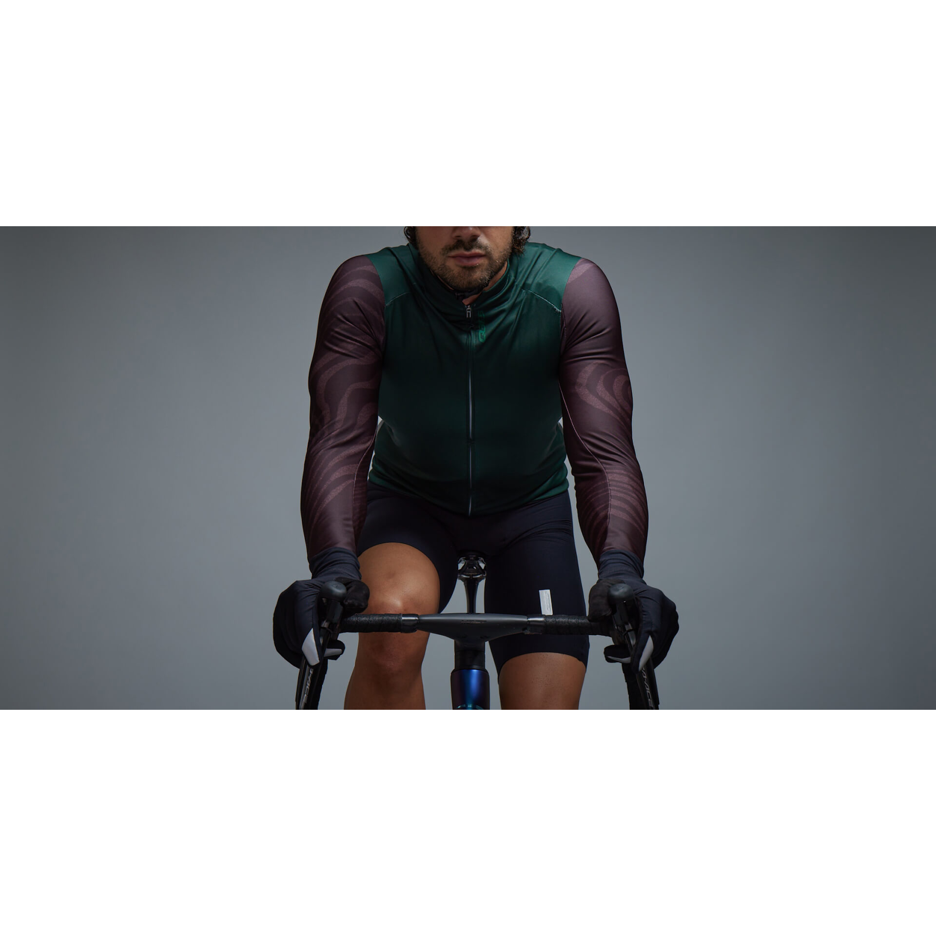 Q36.5 Dottore Hybrid Thermo Radhose Bibshort Herren schwarz