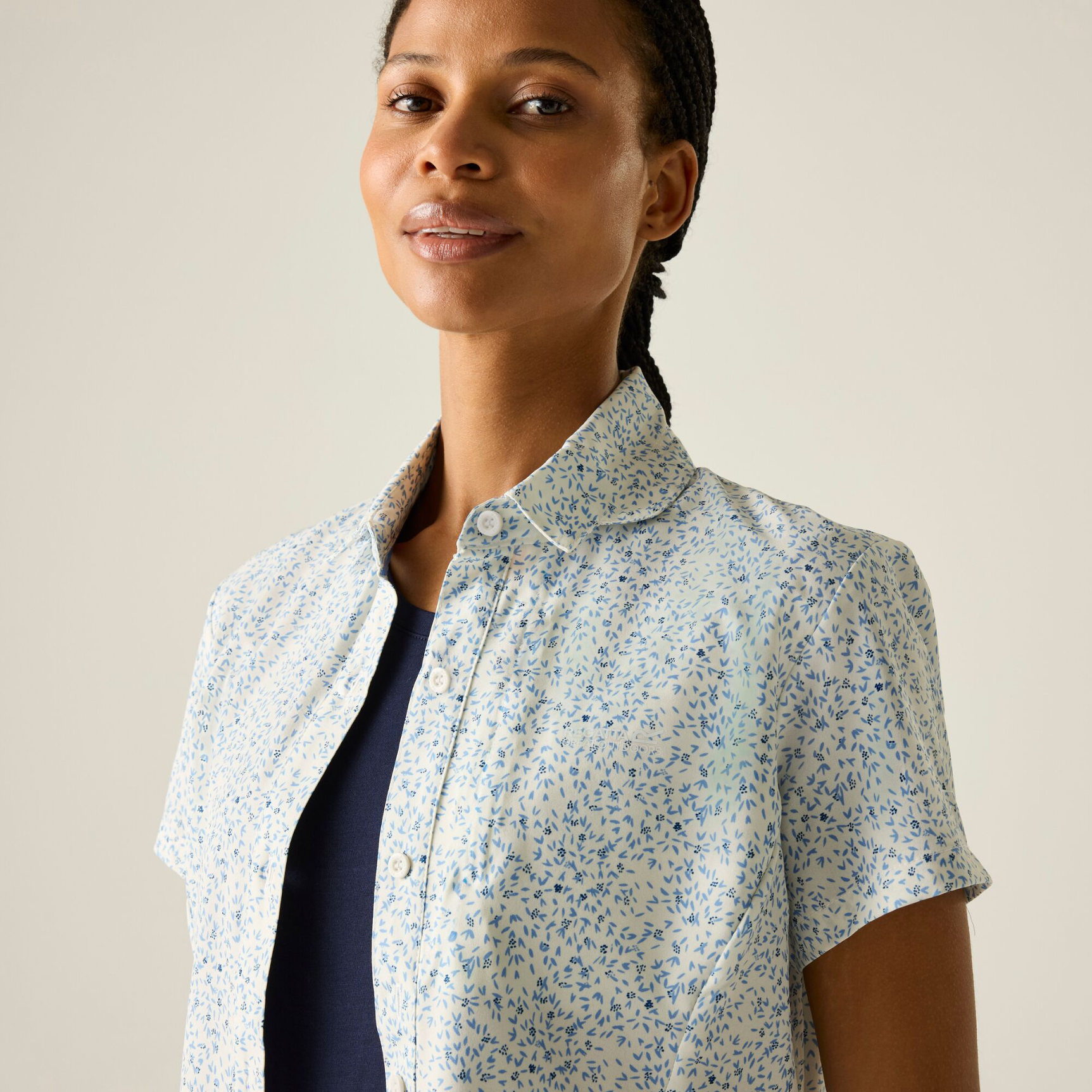 Regatta Anti-Insect Travel Light kurzarm Travel Bluse Damen