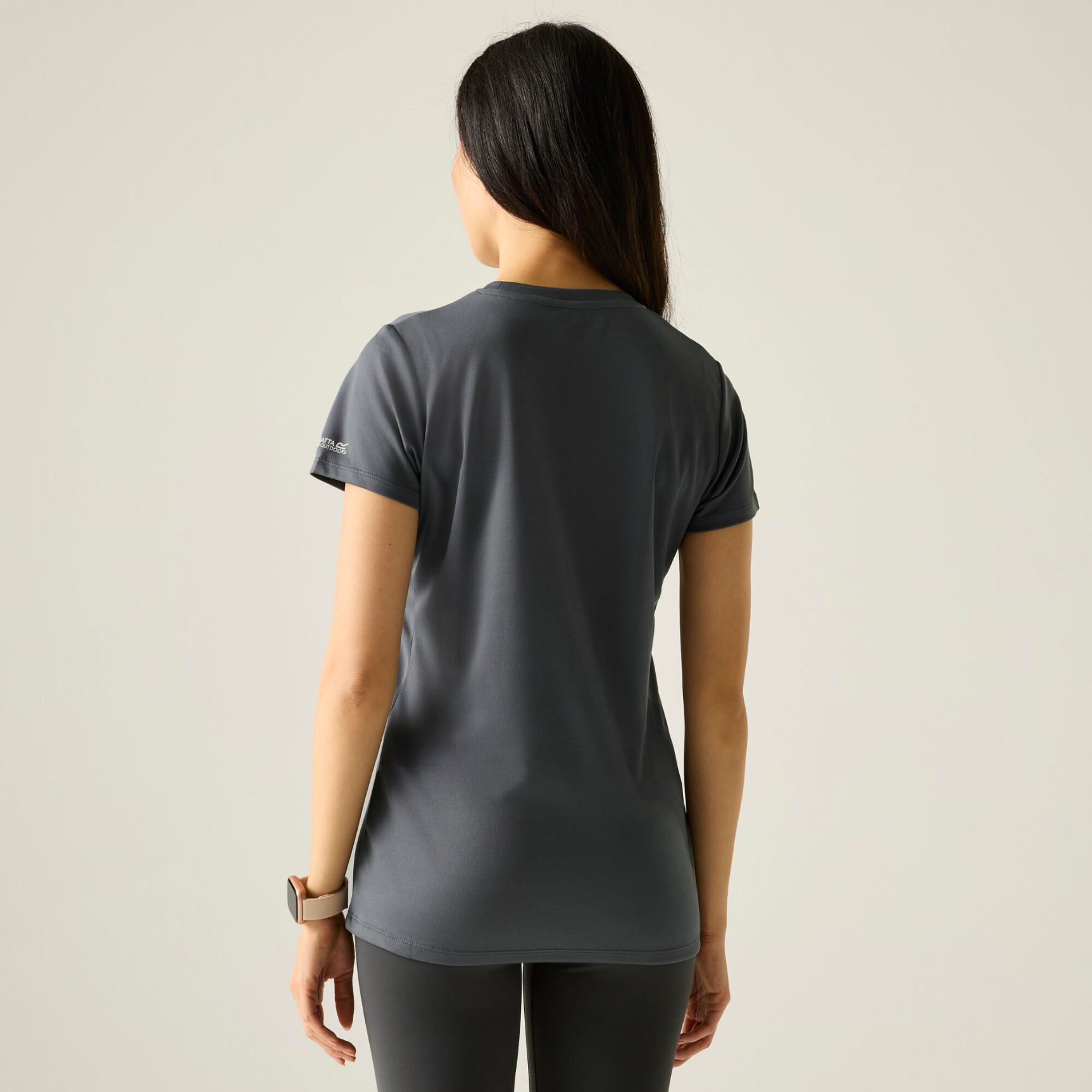 Regatta Fingal Slogan Radshirt kurzarm Damen