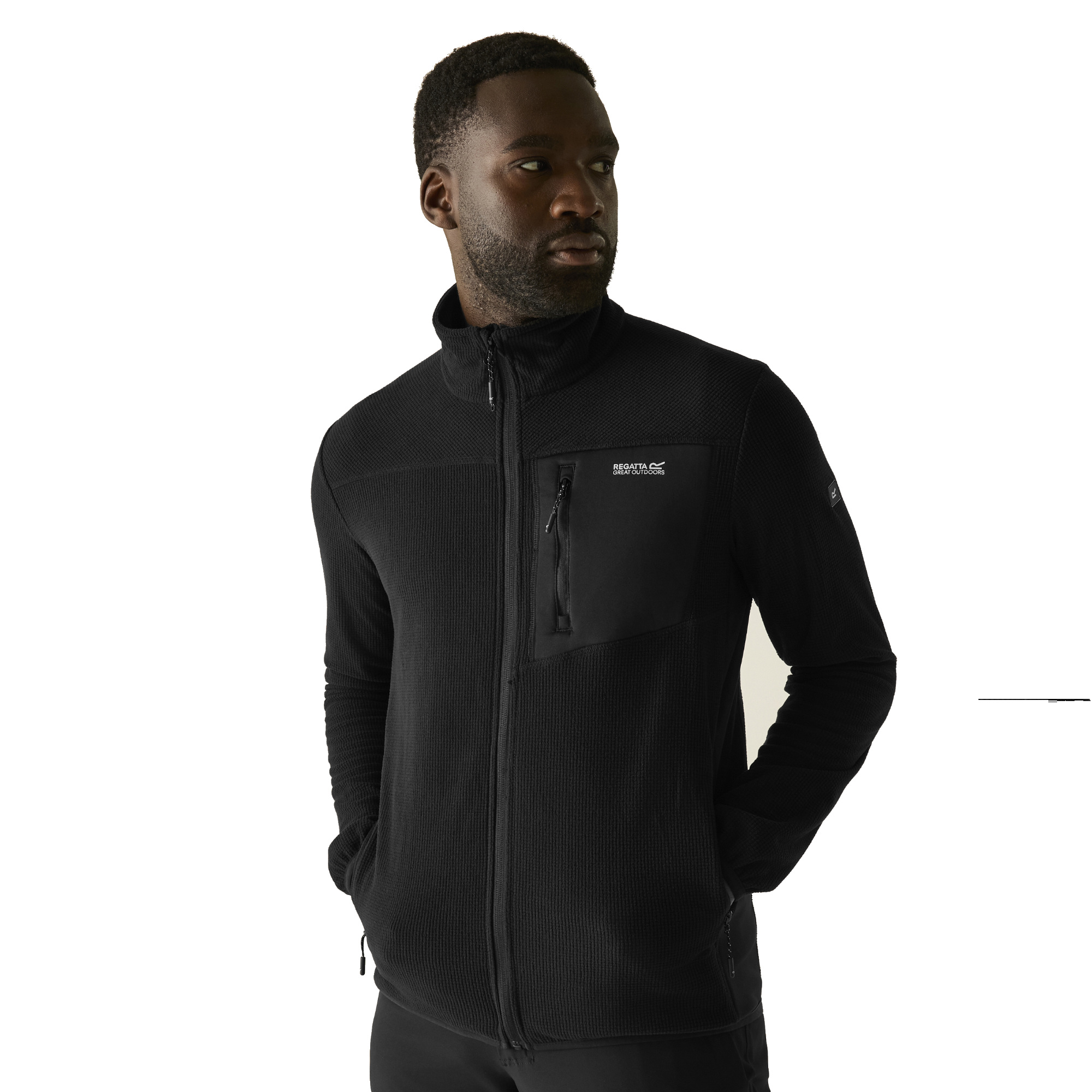 Regatta Eadle Fleece Fahrradshirt Herren langarm