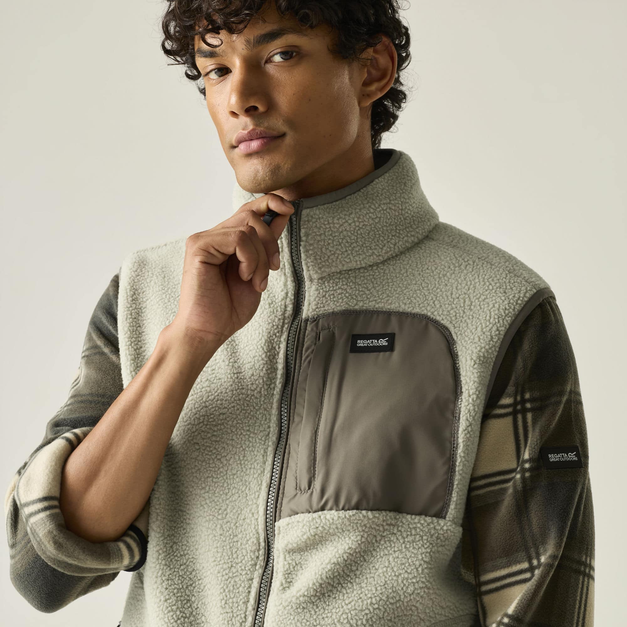 Regatta Frankie Borg Fleece Weste Herren