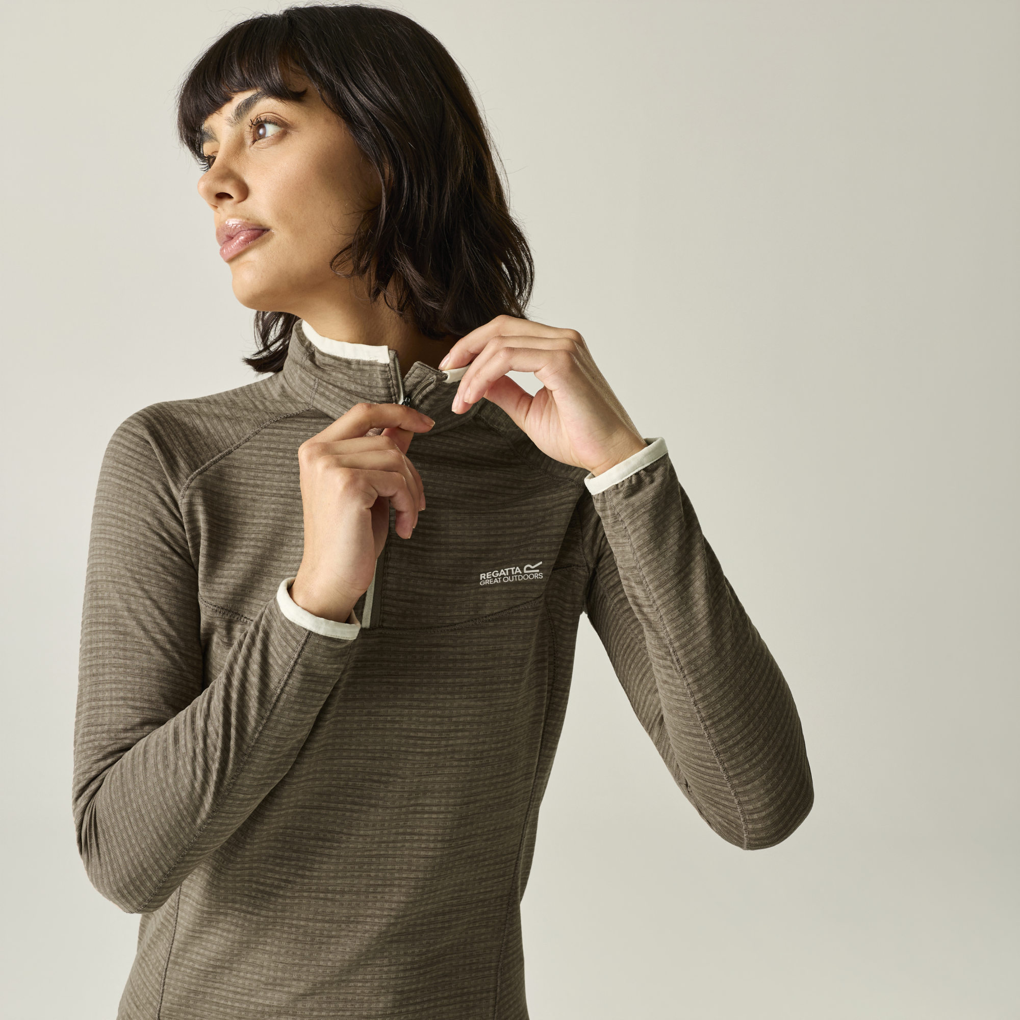 Regatta Yonder II Fleece Fahrrad Shirt Damen Langarm