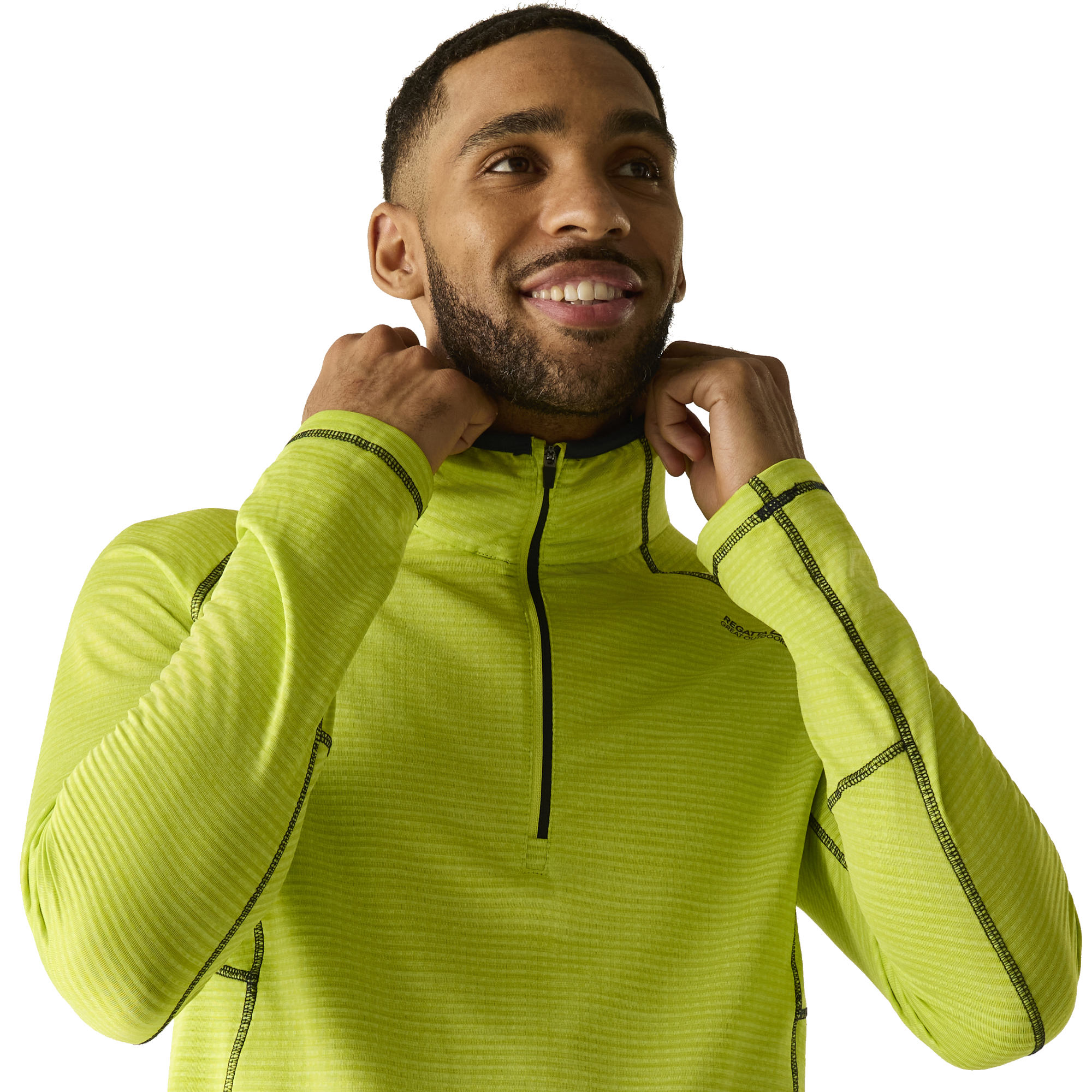 Regatta Yonder II Fleece Fahrrad Shirt Herren langarm