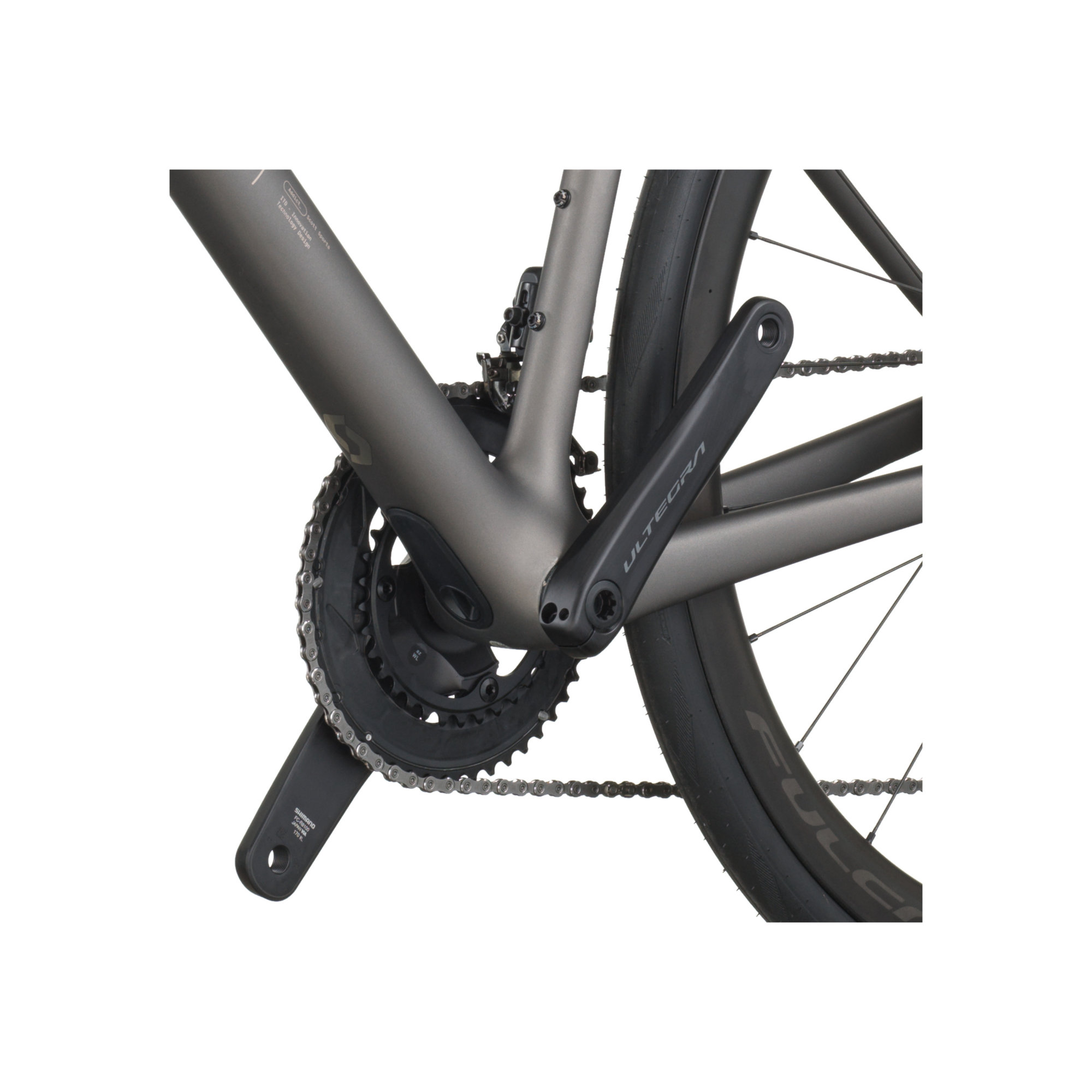 Scott Addict 20 Rennrad 28" grau