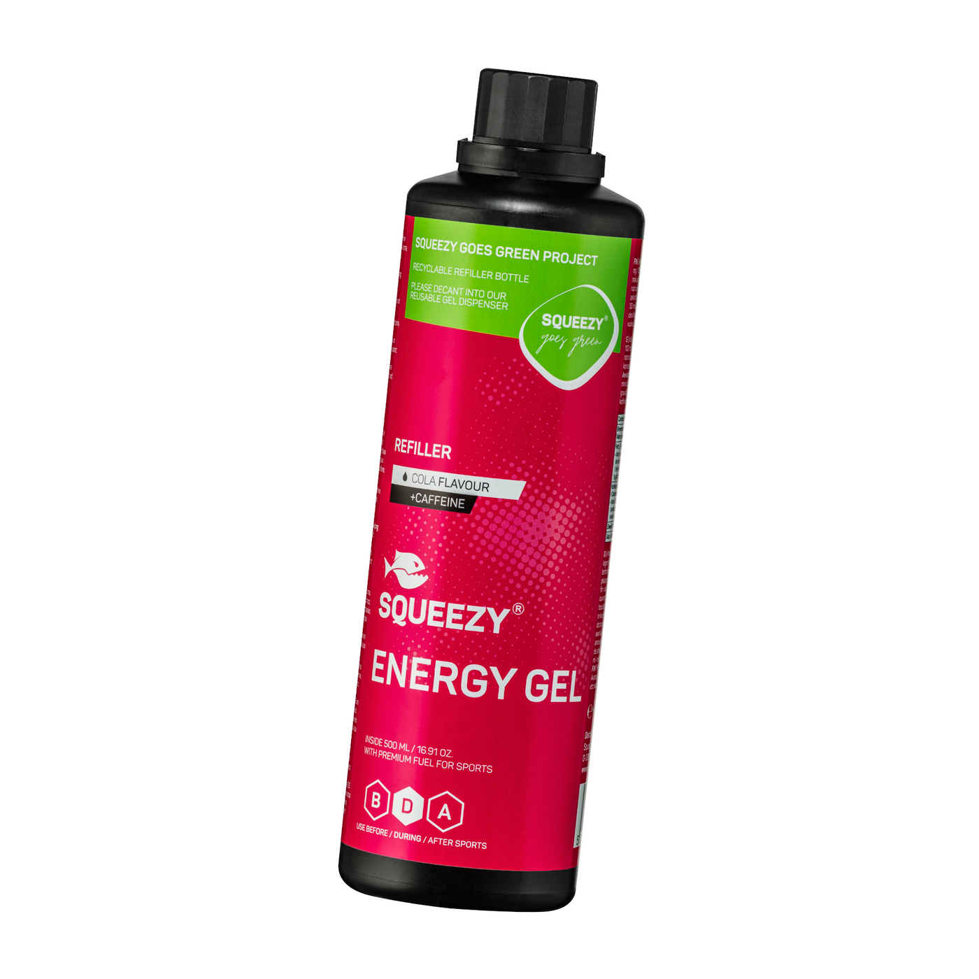 Squeezy Energy Gel vegan Refiller (500 ml)