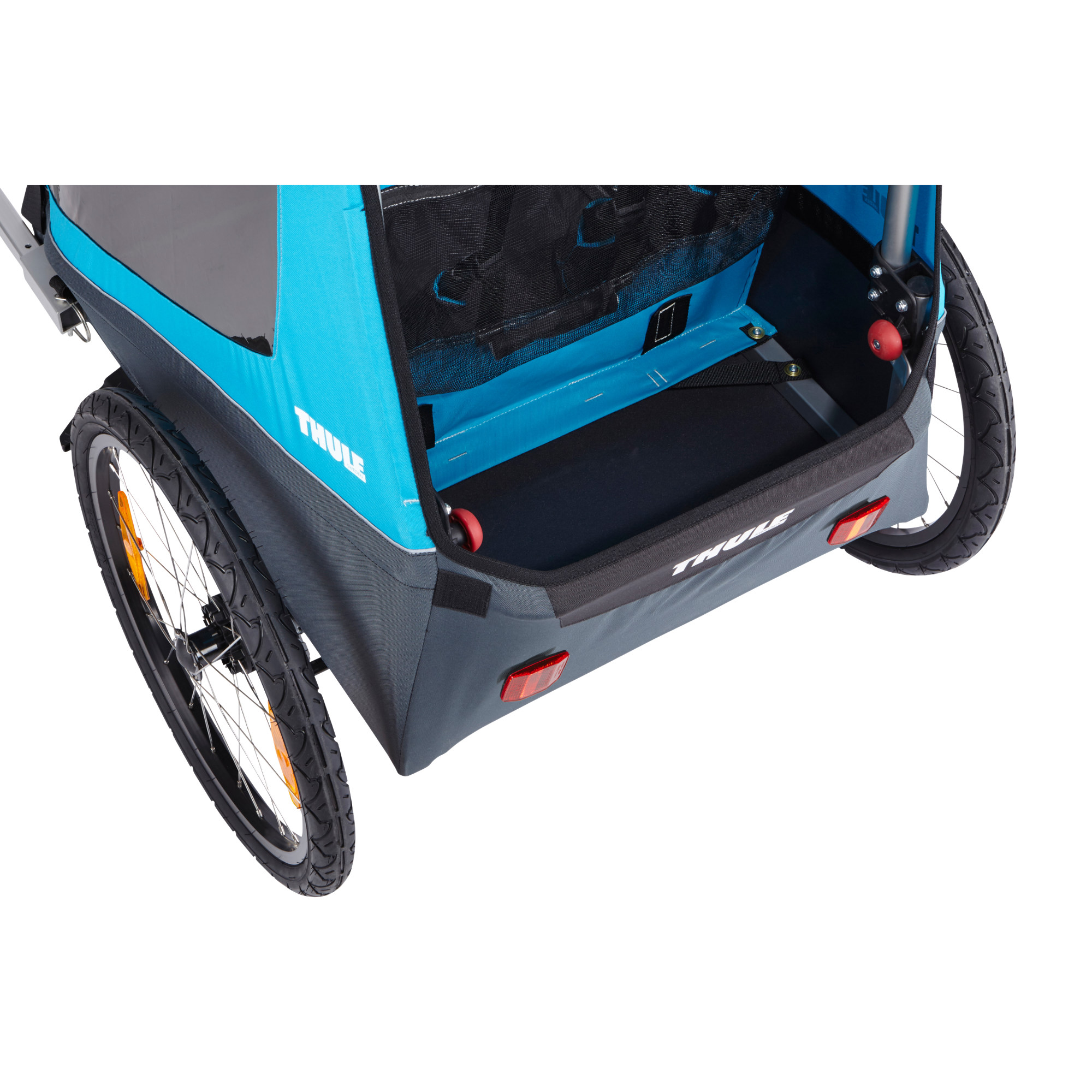 Thule Coaster XT Fahrradanhänger Kinder 2 blau