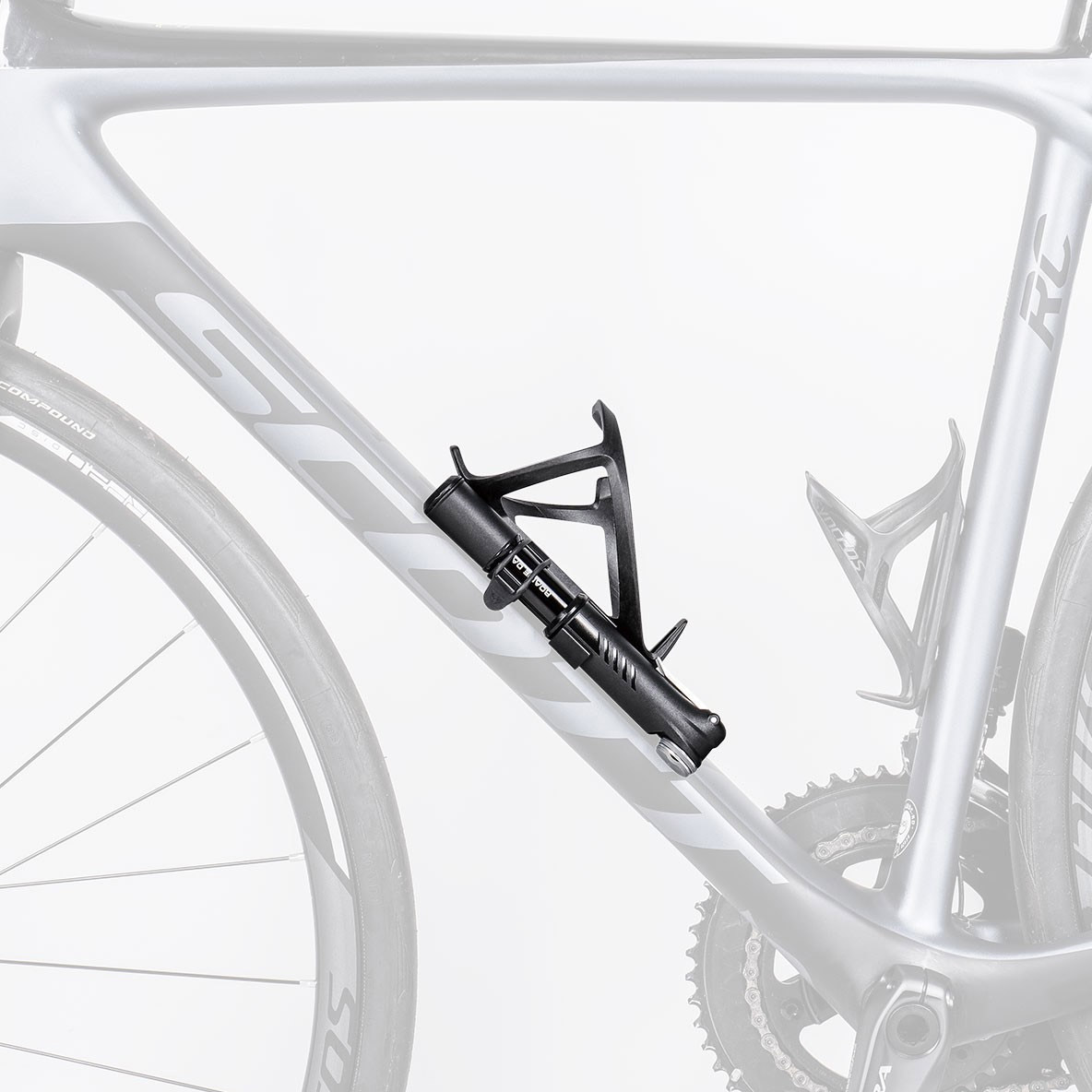 Topeak Roadie DA Fahrrad-Minipumpe
